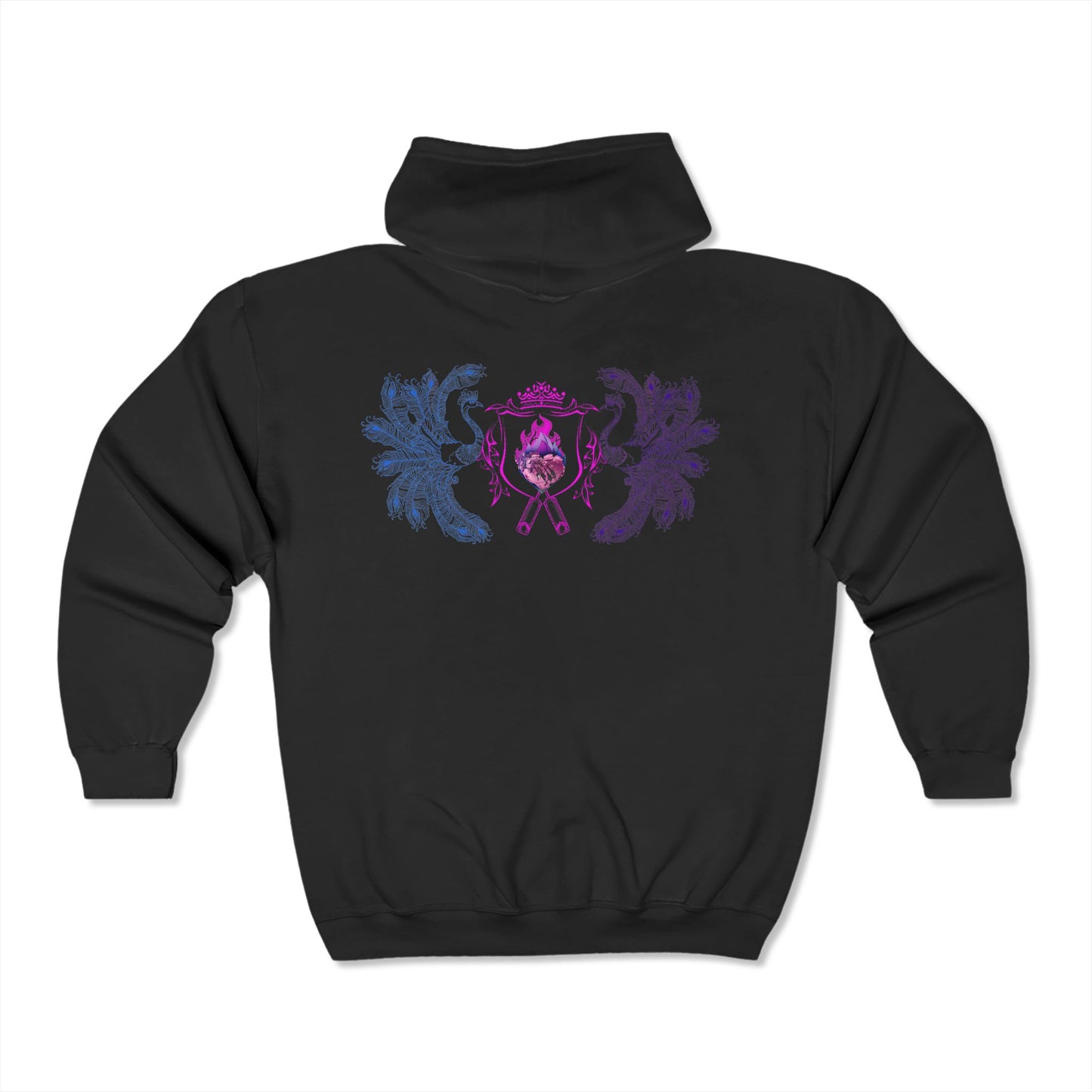 Douche Canoe Navy (MPP) Unisex Heavy Blend™ Full Zip Hooded Sweatshirt