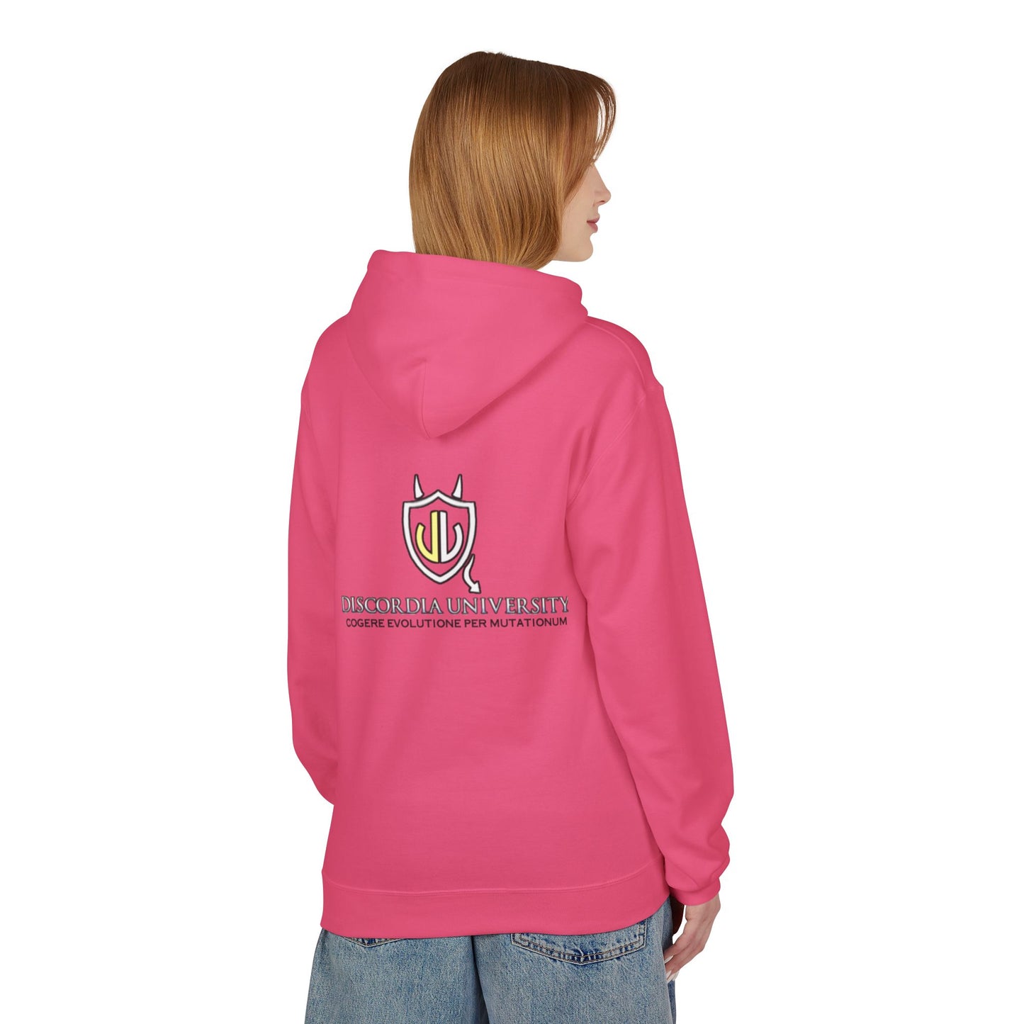 Salem's Poof Blocker (Discordia University) Unisex Midweight Softstyle Fleece Hoodie