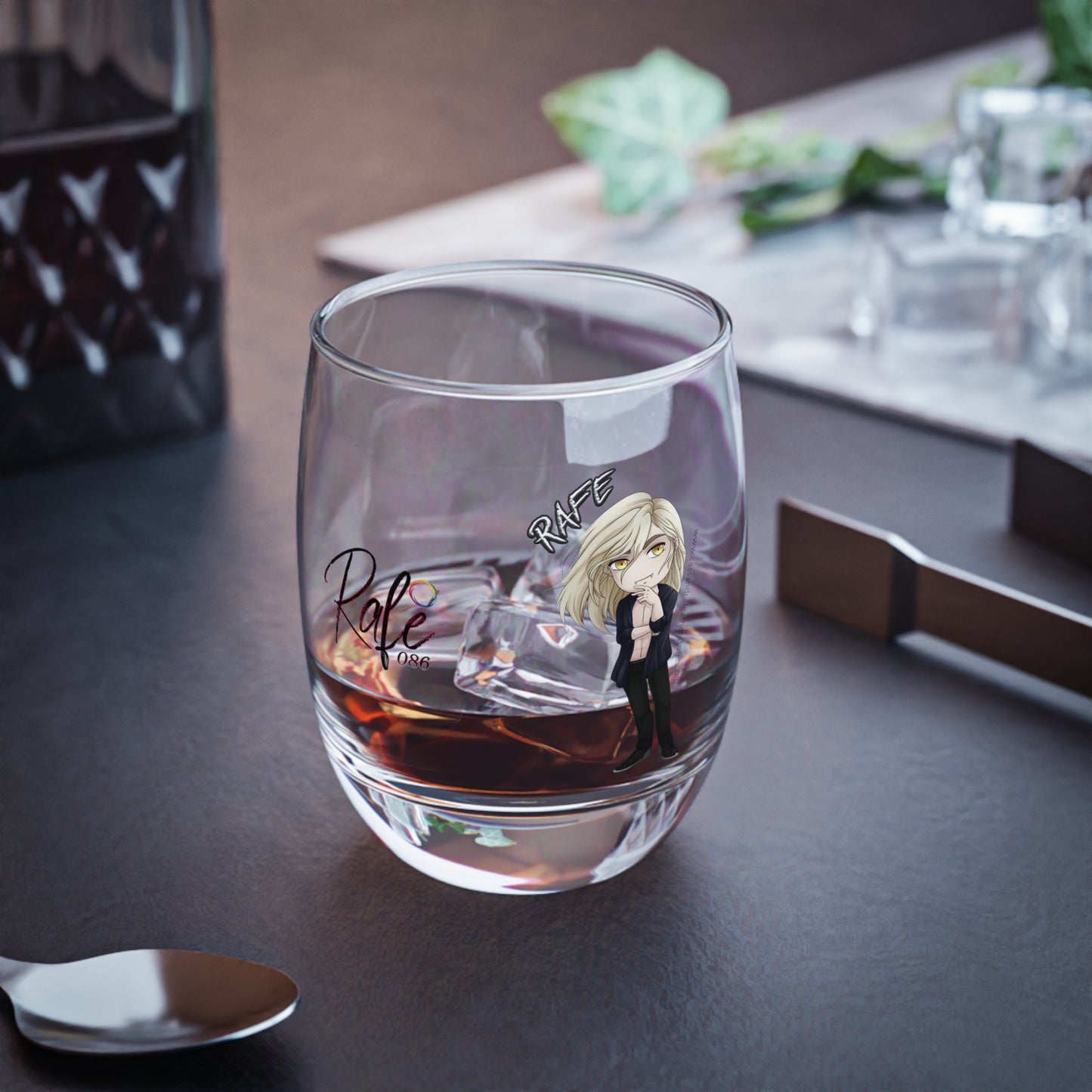 Cassandra Featherstone x Krisseymage 'Rafe' Stemless Glass