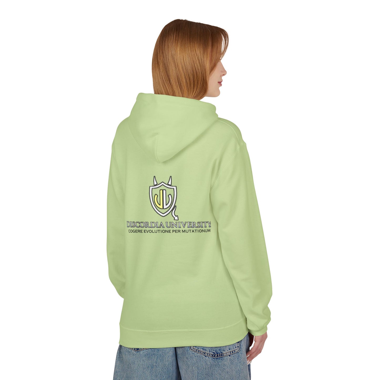 Salem's Poof Blocker (Discordia University) Unisex Midweight Softstyle Fleece Hoodie