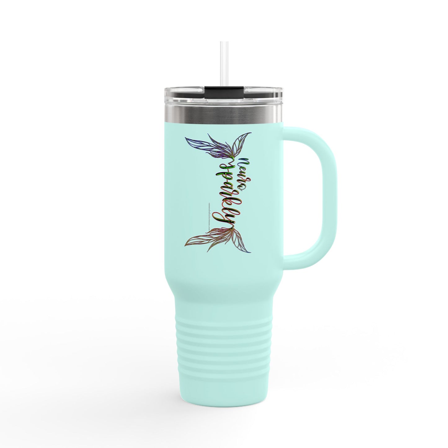 Neurosparkly Insulated Travel Mug, 40oz