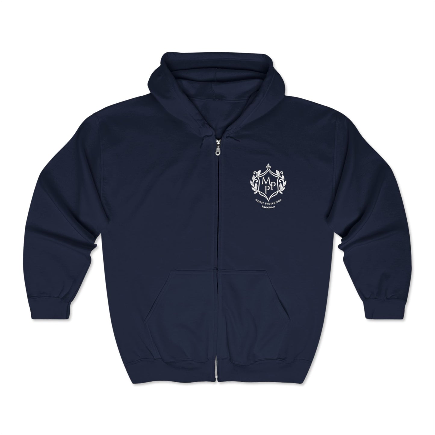 Big Daddy Asshole Full Zip Hooded Sweatshirt