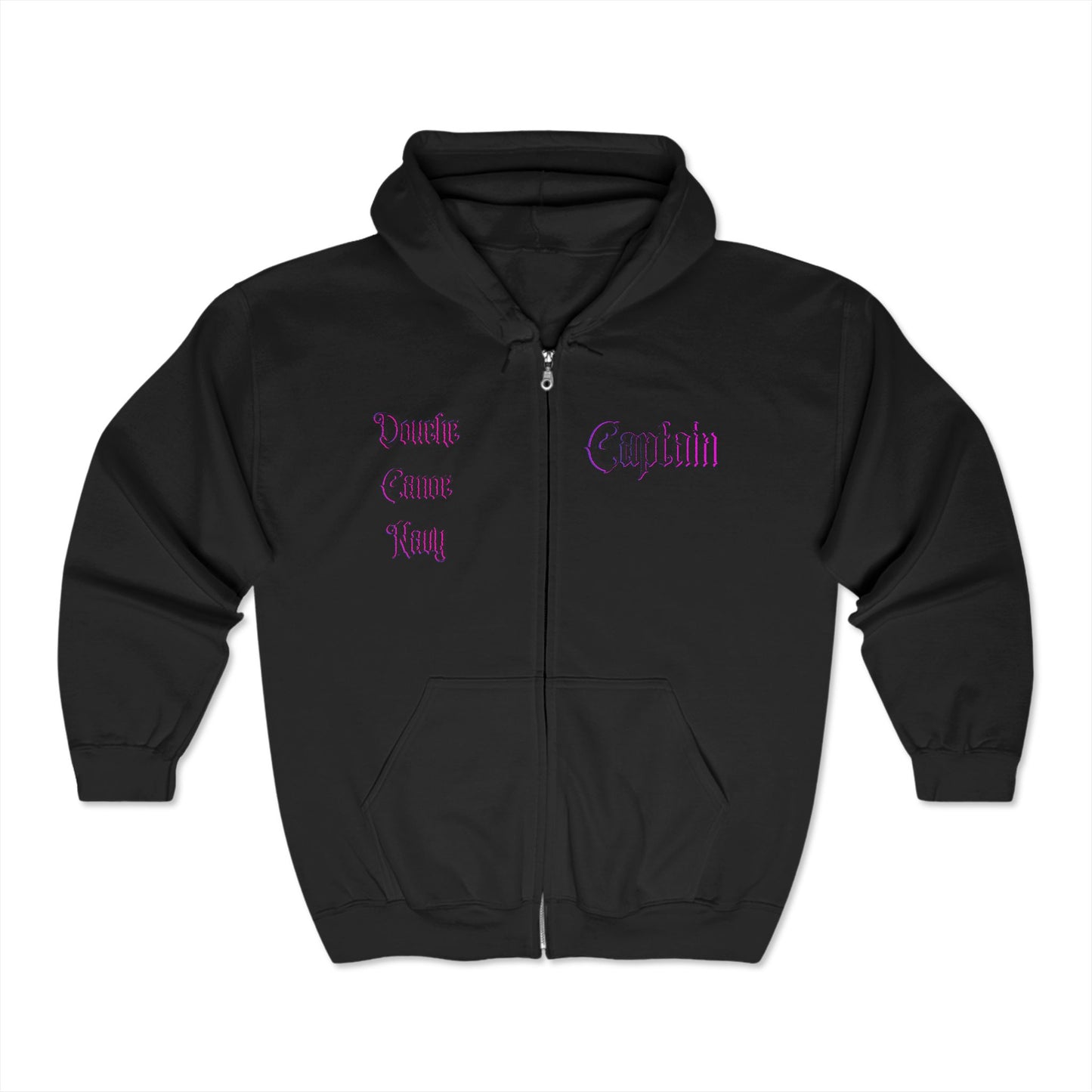 Douche Canoe Navy (MPP) Unisex Heavy Blend™ Full Zip Hooded Sweatshirt