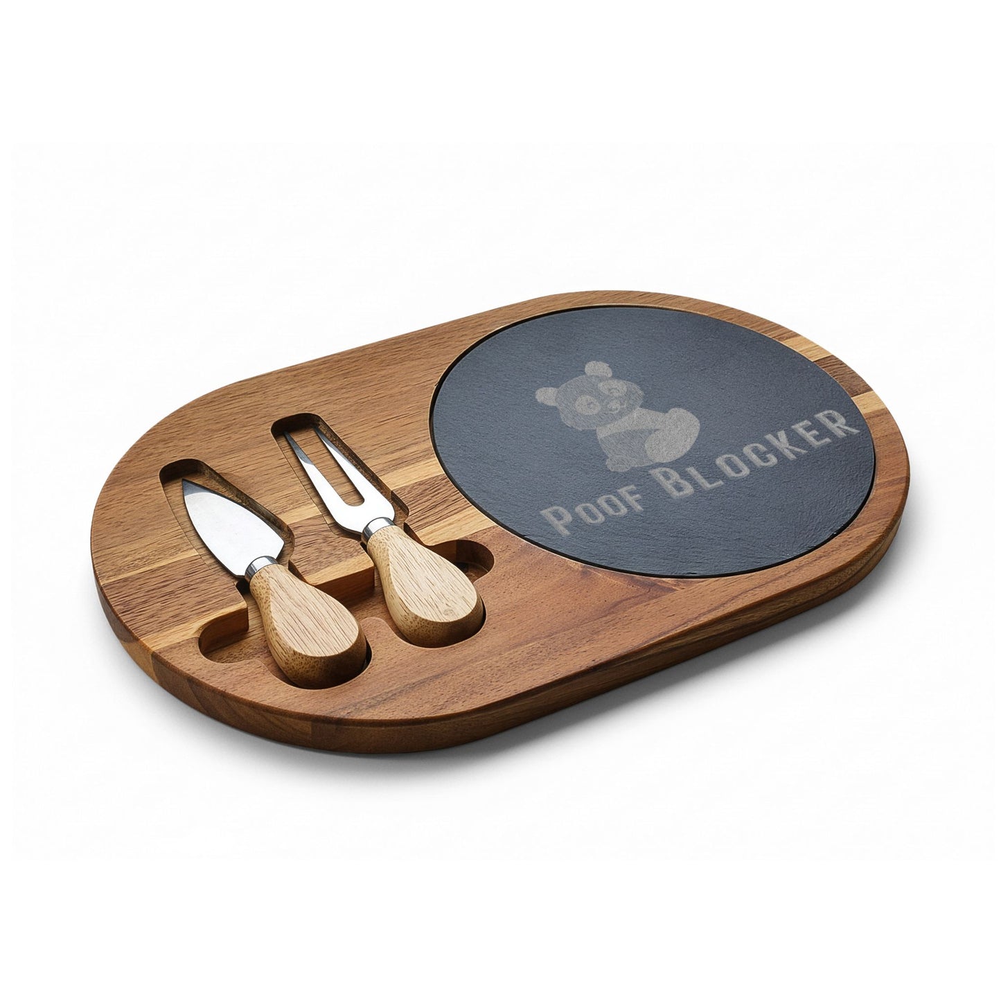 Salem 'Poof Blocker' (Discordia) Charcuterie Board Engraved