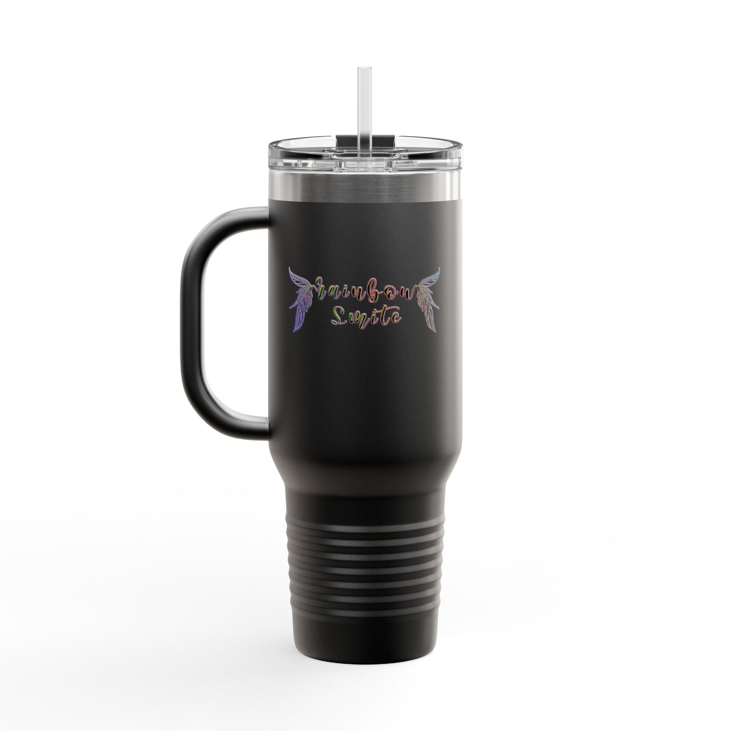 Rainbow Smite (Faetal Attraction) Insulated Travel Mug, 40oz