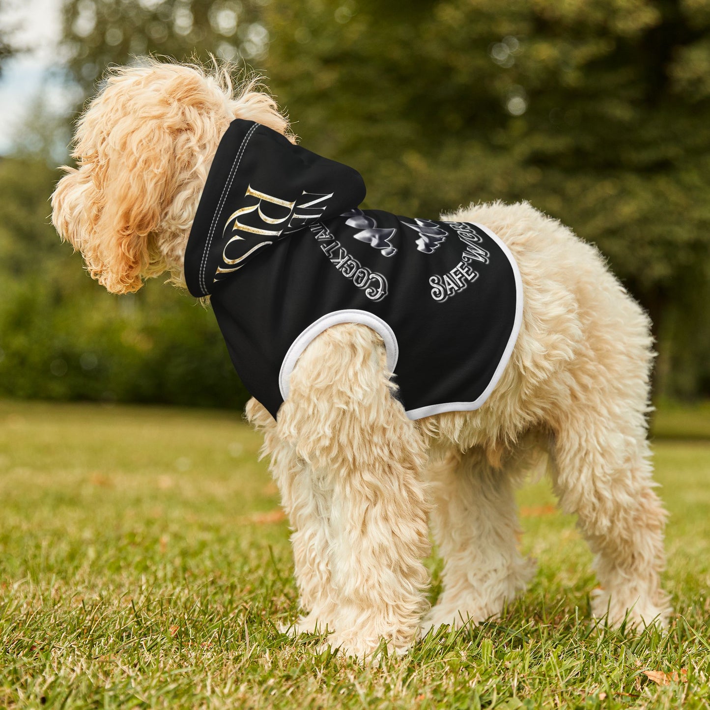 Cocktails & Screams Dog Hoodie