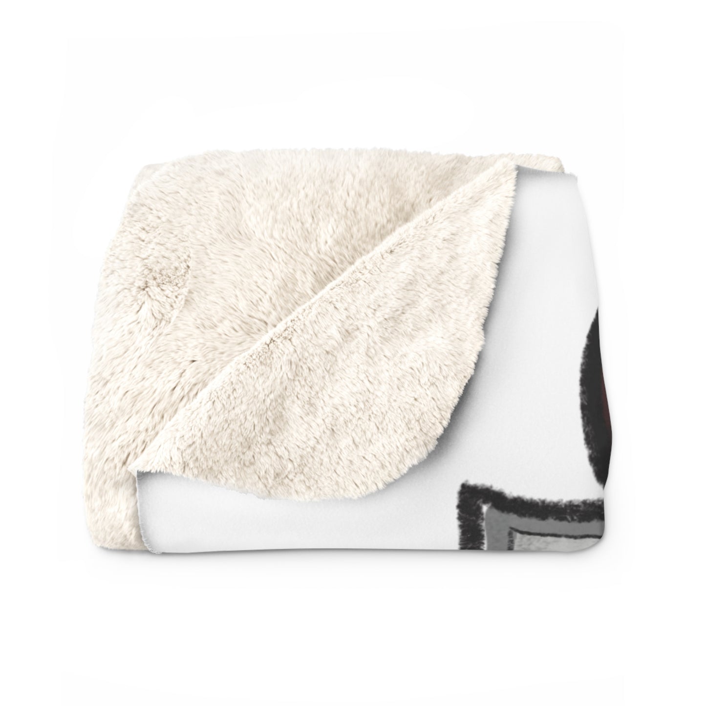 Cassandra Featherstone x Spookacola 'Kit Kat' (Discordia University) Sherpa Fleece Blanket
