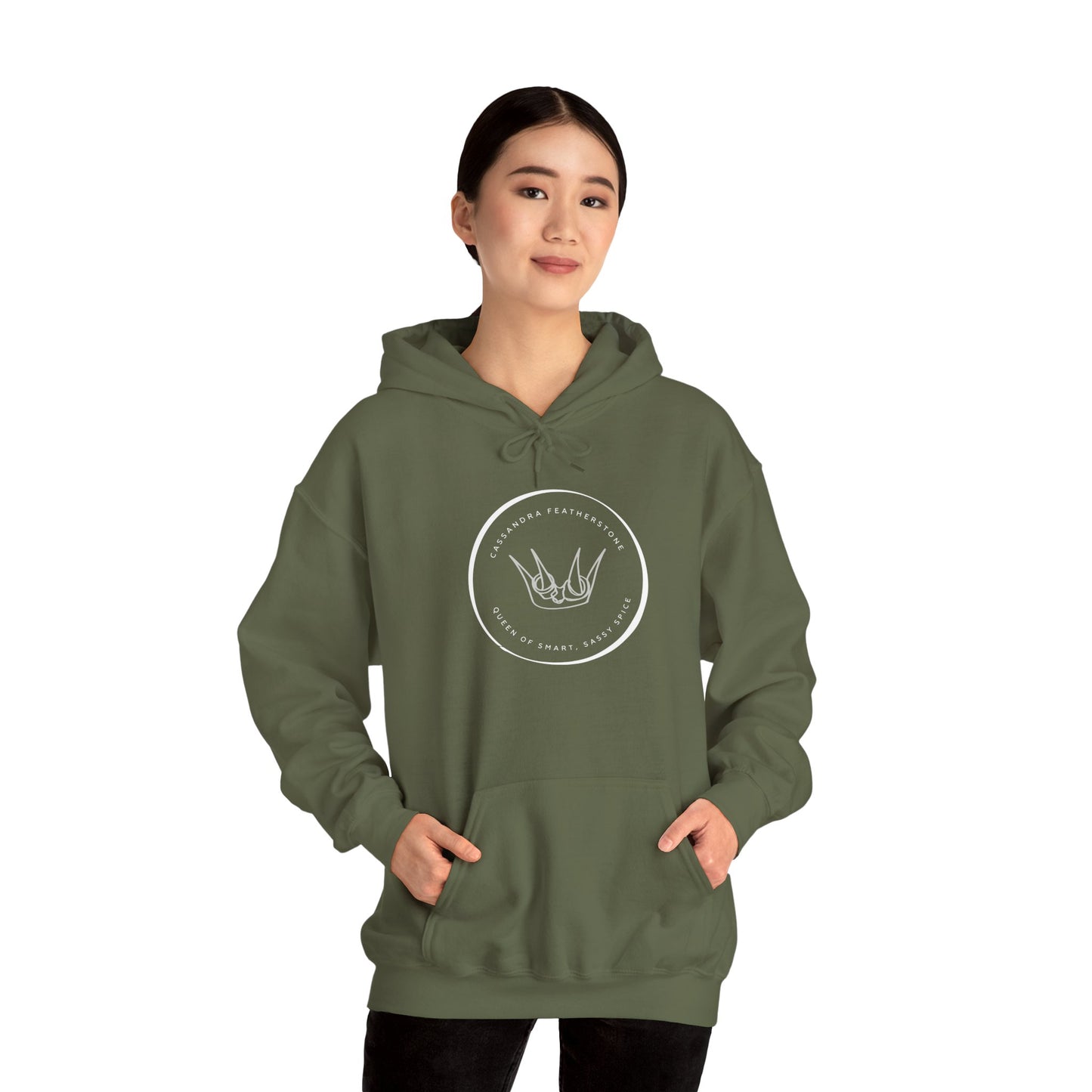 Cassandra Featherstone Logo Hooded Sweatshirt