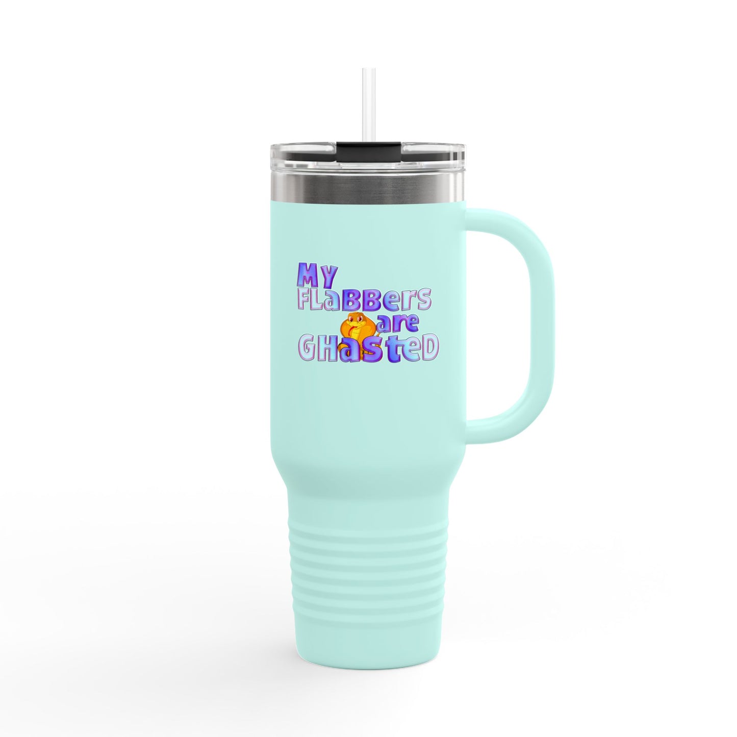 Flabbers Discordia Insulated Travel Mug, 40oz