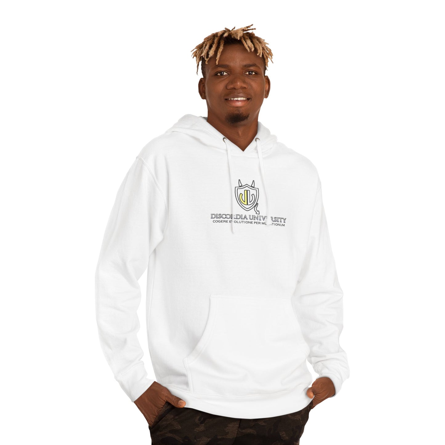 Discordia Logo Unisex Hooded Sweatshirt