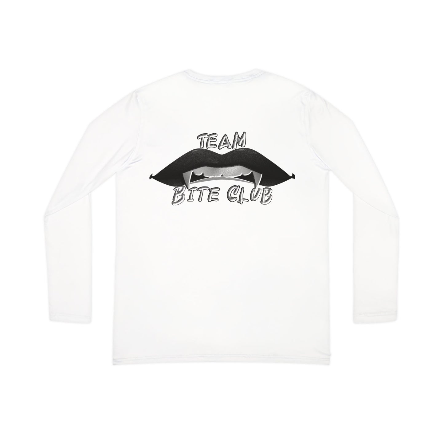 Team Bite Club (FEAR Academy) Women's Long Sleeve V-neck Shirt (AOP)
