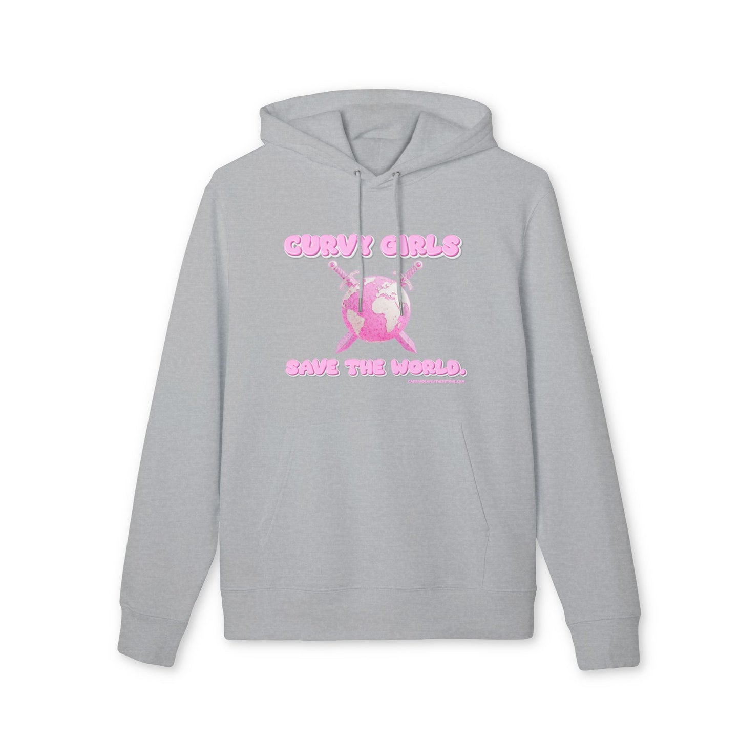 'Curvy Girls Save The World' Unisex Cruiser 2.0 Hoodie