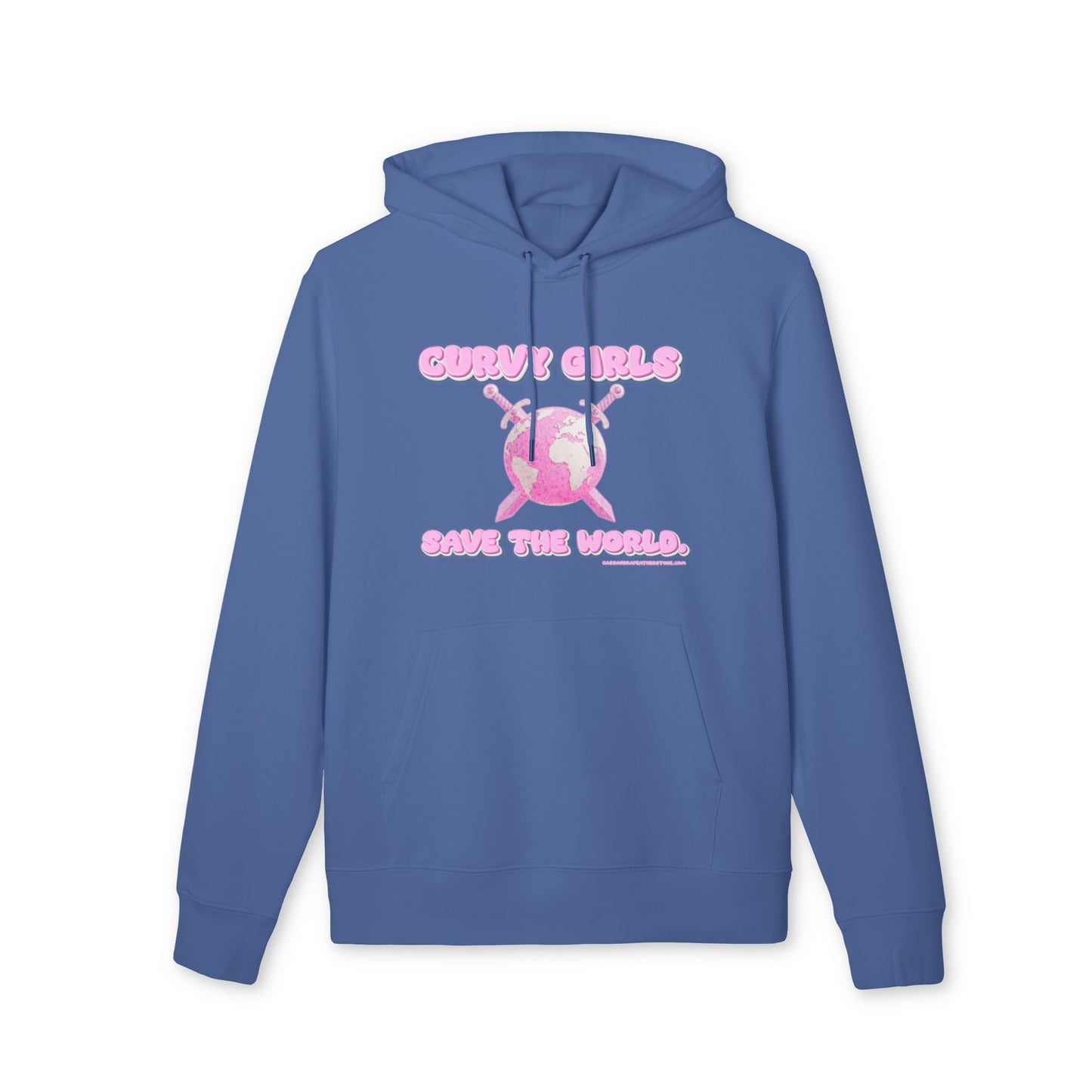 'Curvy Girls Save The World' Unisex Cruiser 2.0 Hoodie