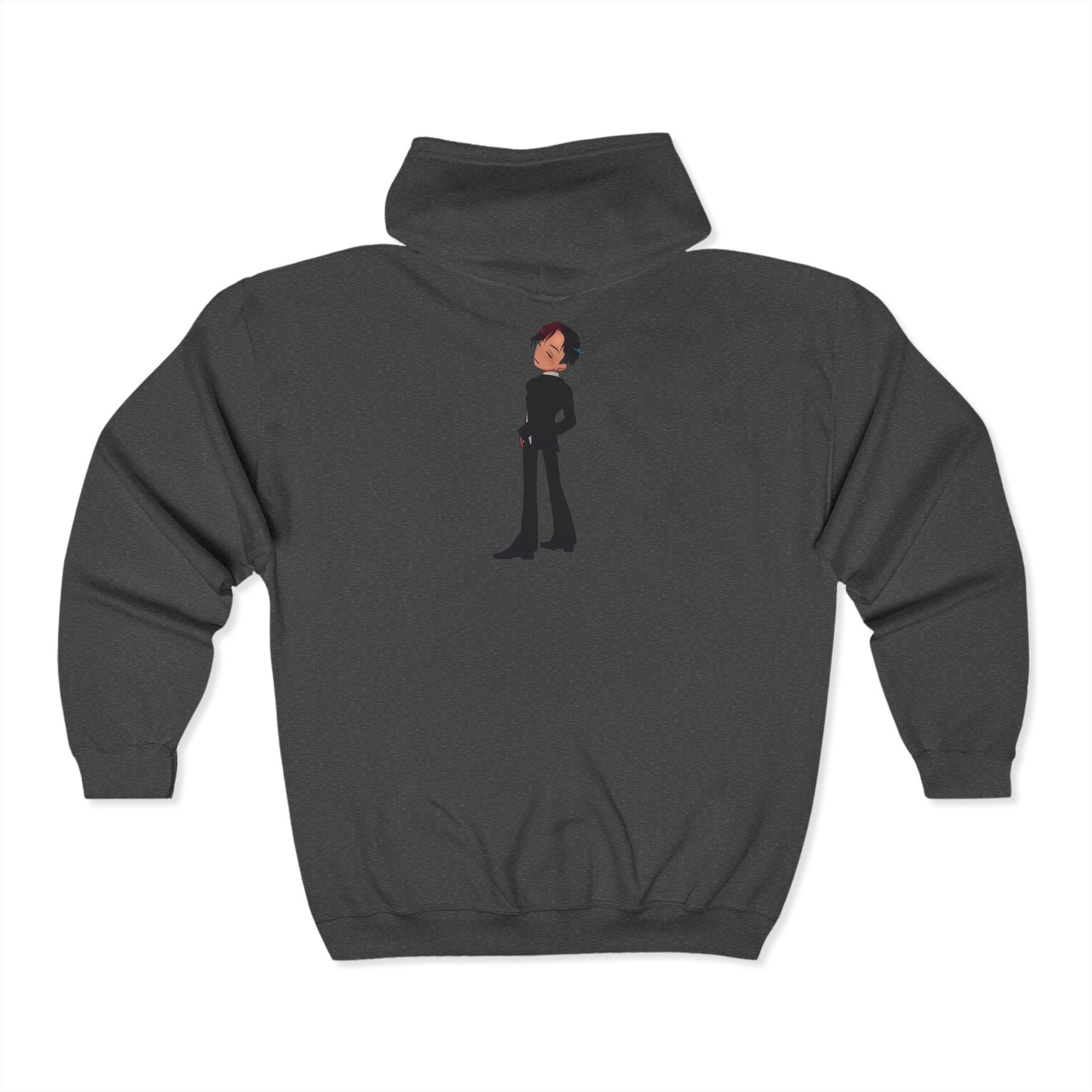 Cassandra Featherstone x Spookacola 'Kit Kat' Unisex Heavy Blend™ Full Zip Hooded Sweatshirt