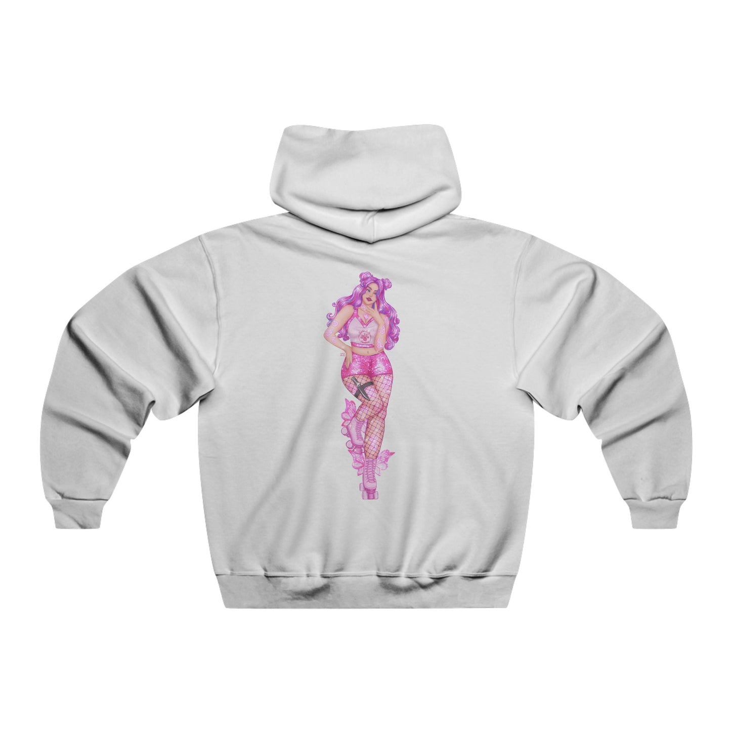 Rainbow Smite 'Rogue' (Cassandra Featherstone x Artsiidaisy) Hooded Sweatshirt