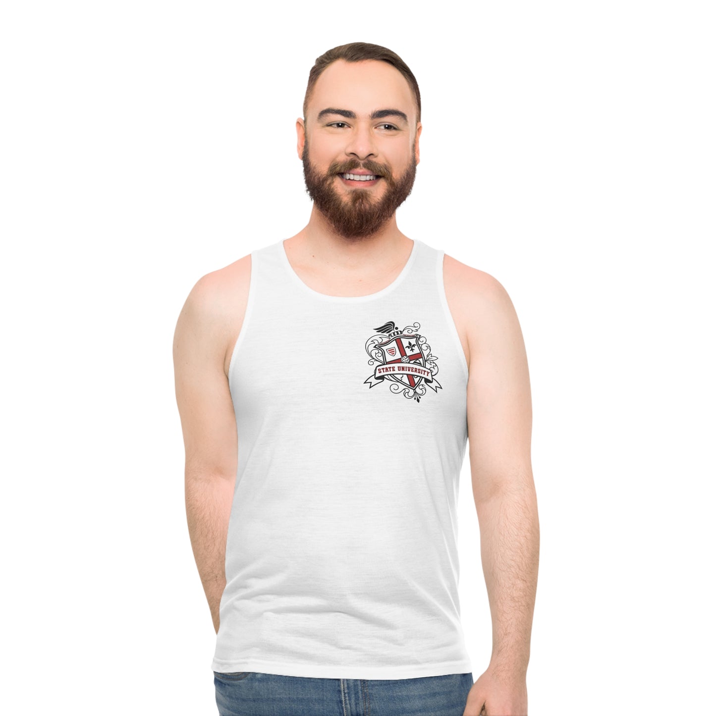 Lady M ( Secrets of State U) Unisex Tank Top (AOP)