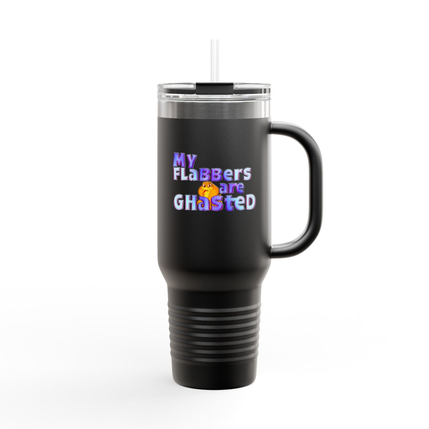 Flabbers Discordia Insulated Travel Mug, 40oz