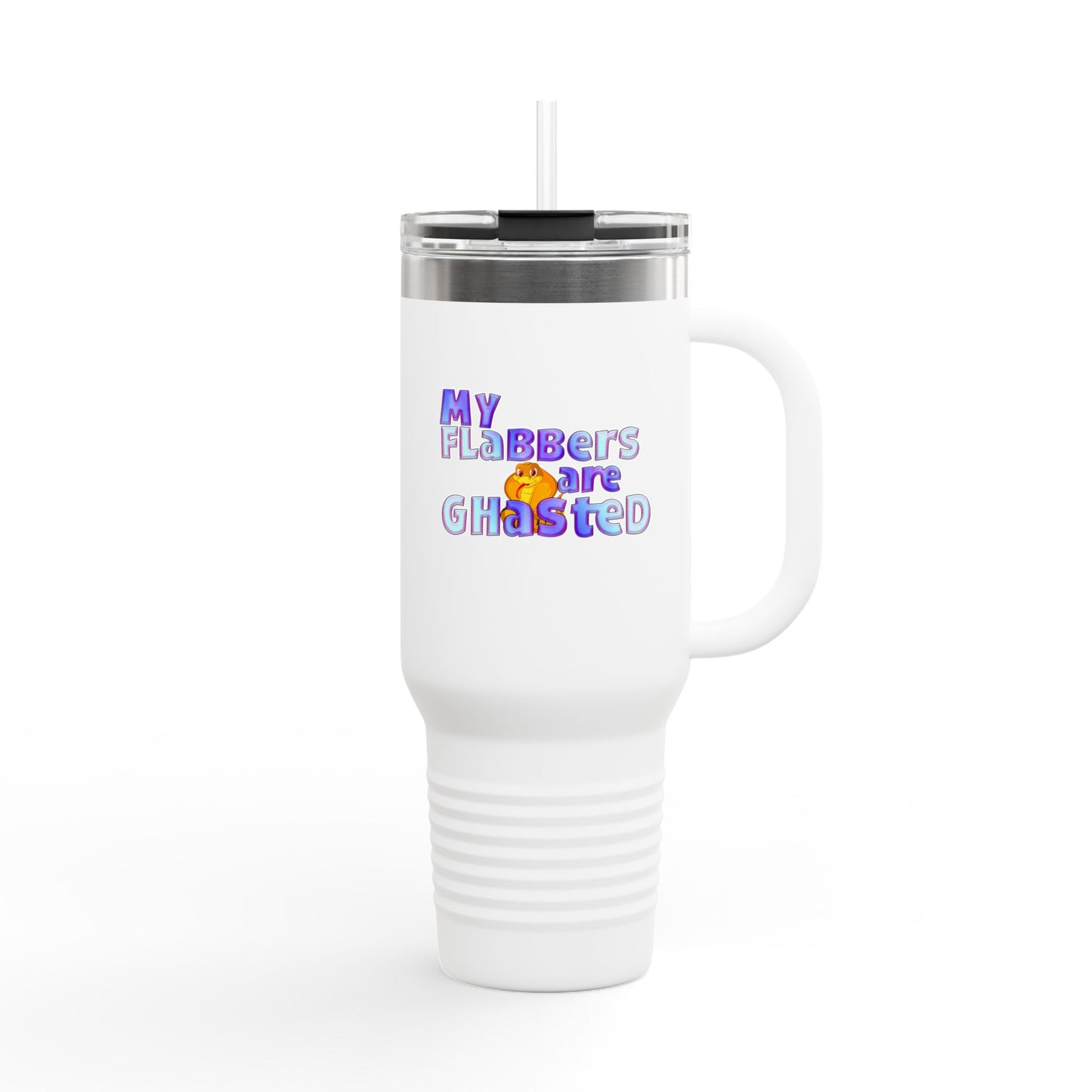 Flabbers Discordia Insulated Travel Mug, 40oz