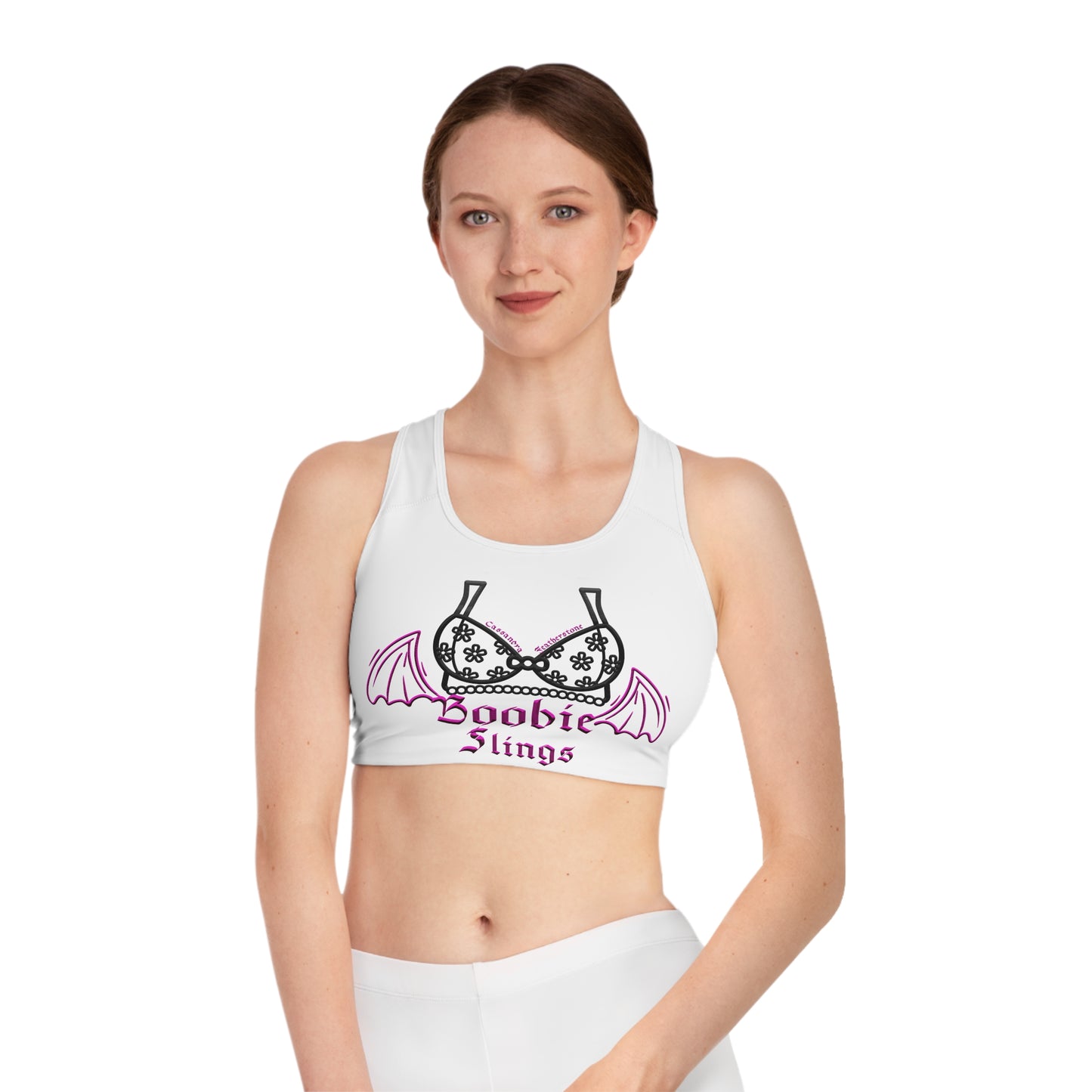 'Boobie Slings' Oriel x Kat Sports Bra