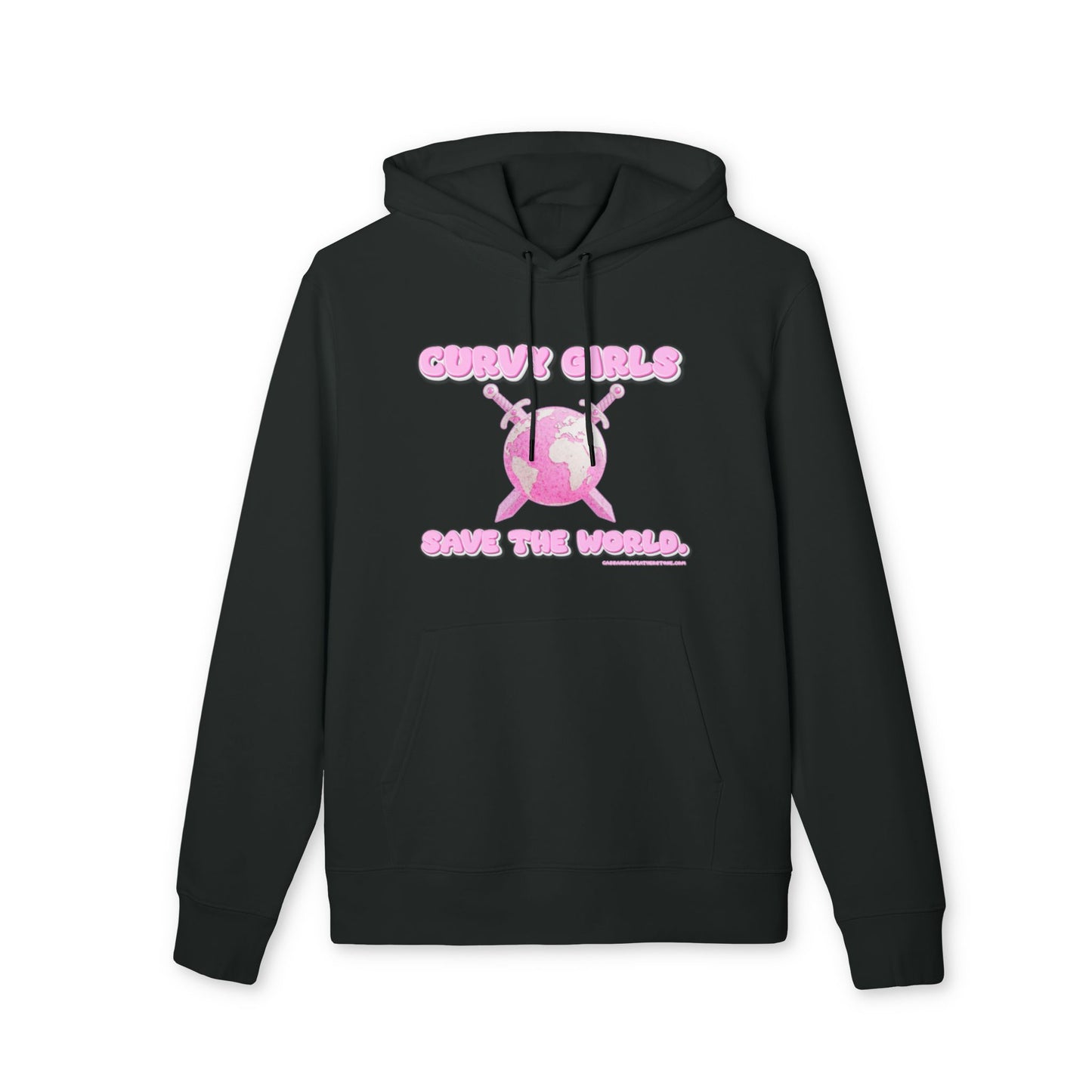 'Curvy Girls Save The World' Unisex Cruiser 2.0 Hoodie