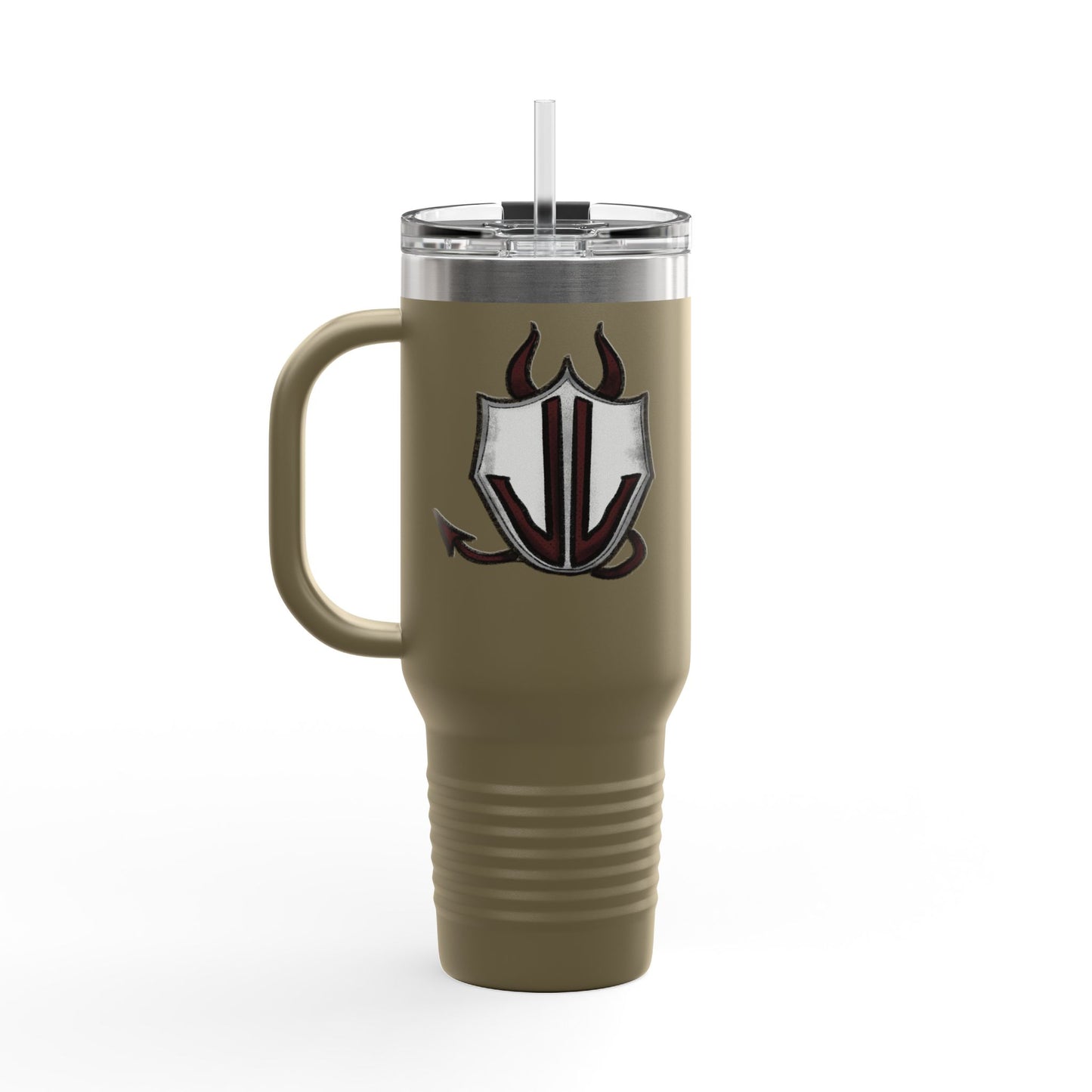 Cassandra Featherstone x Spookacola 'Kit Kat' (Discordia University) Insulated Travel Mug, 40oz