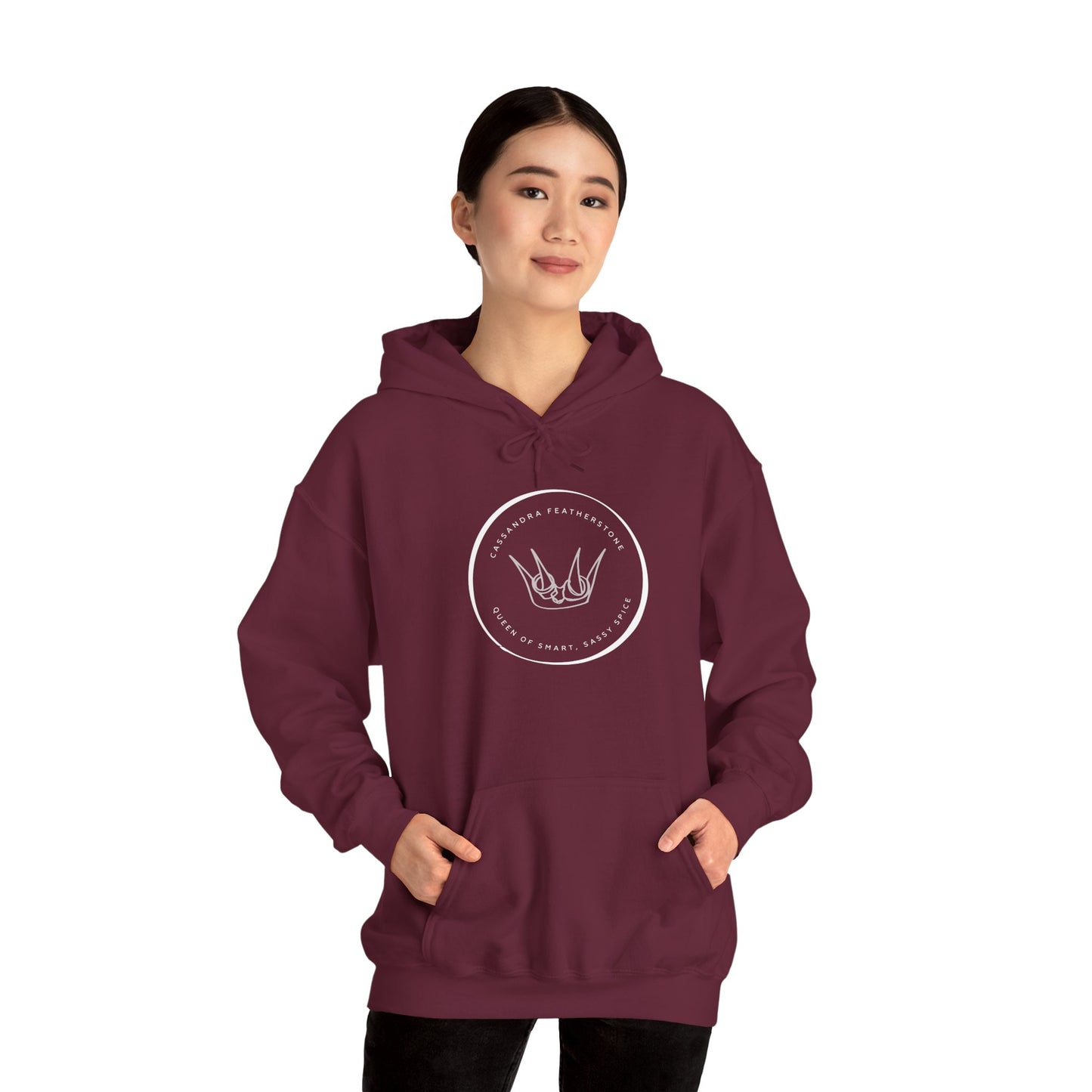 Cassandra Featherstone Logo Hooded Sweatshirt