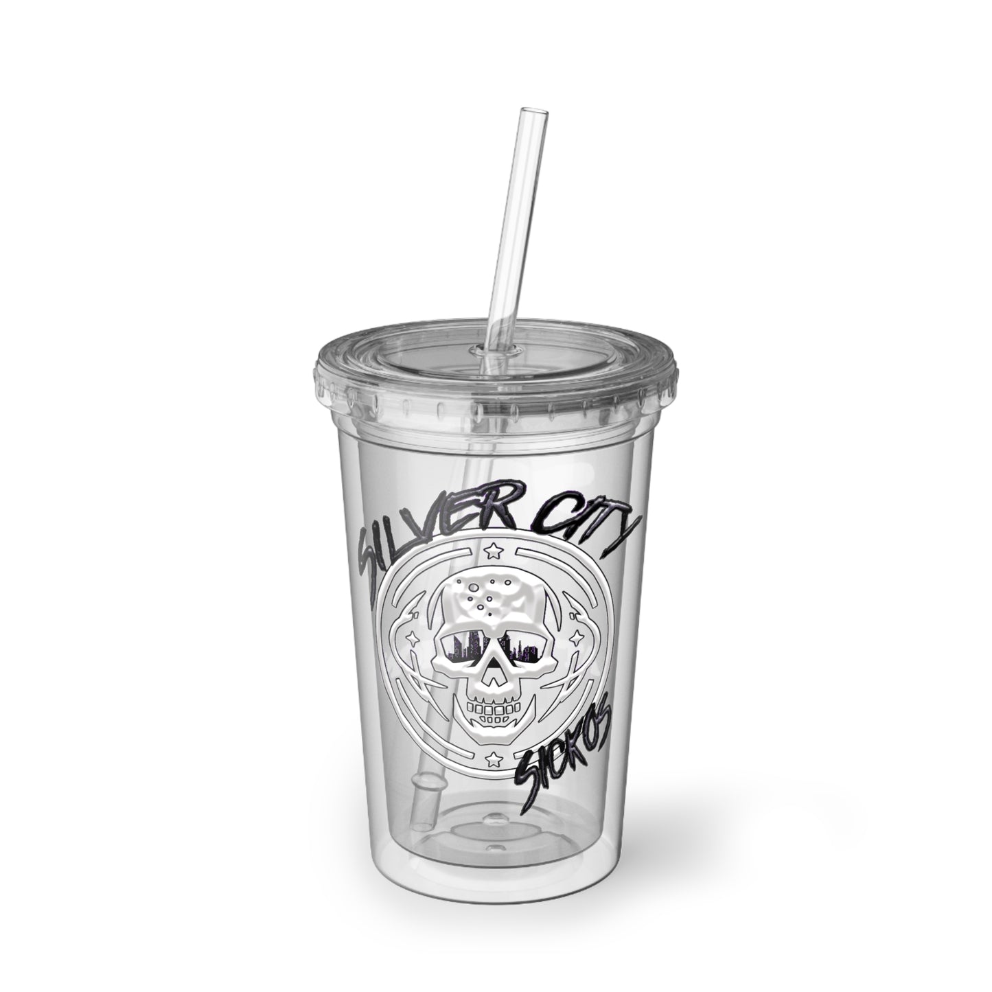 Silver City Sickos (Faetal Attraction) Suave Acrylic Cup