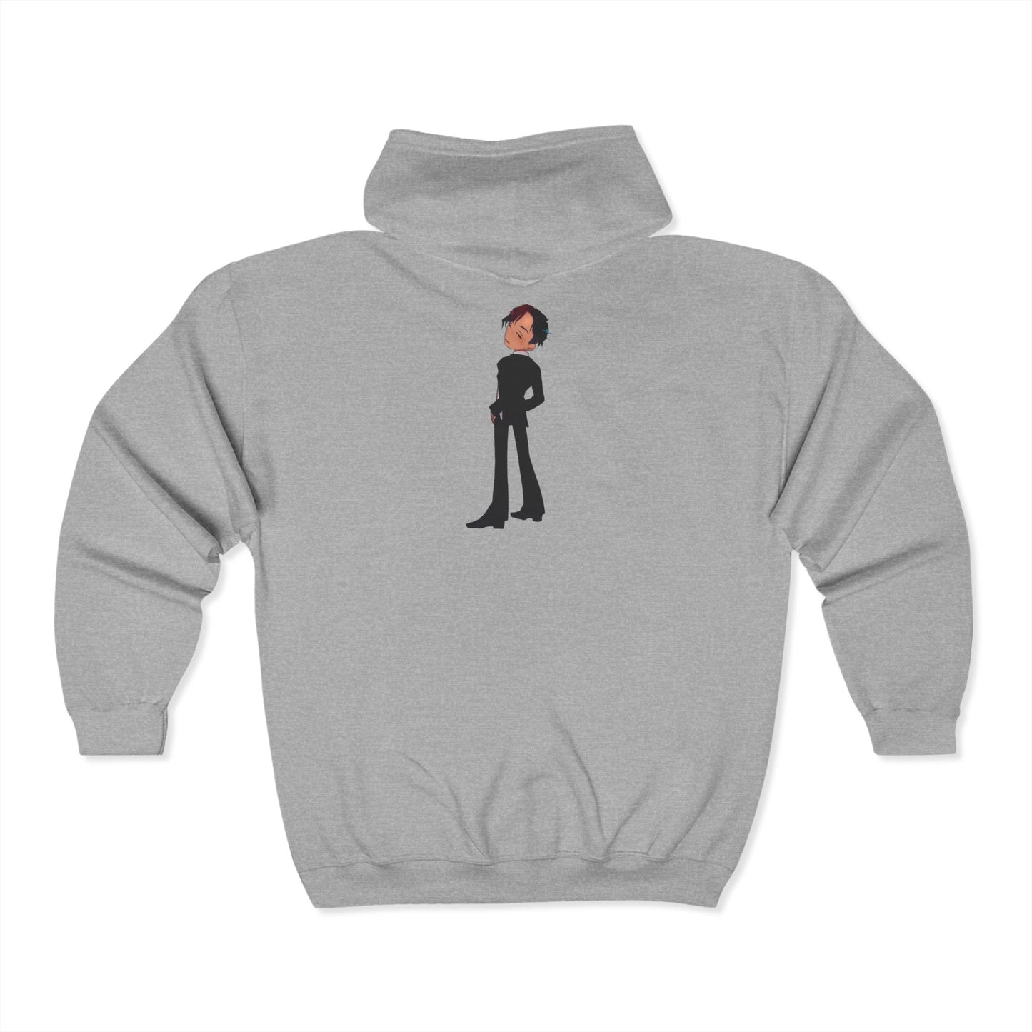Cassandra Featherstone x Spookacola 'Kit Kat' Unisex Heavy Blend™ Full Zip Hooded Sweatshirt