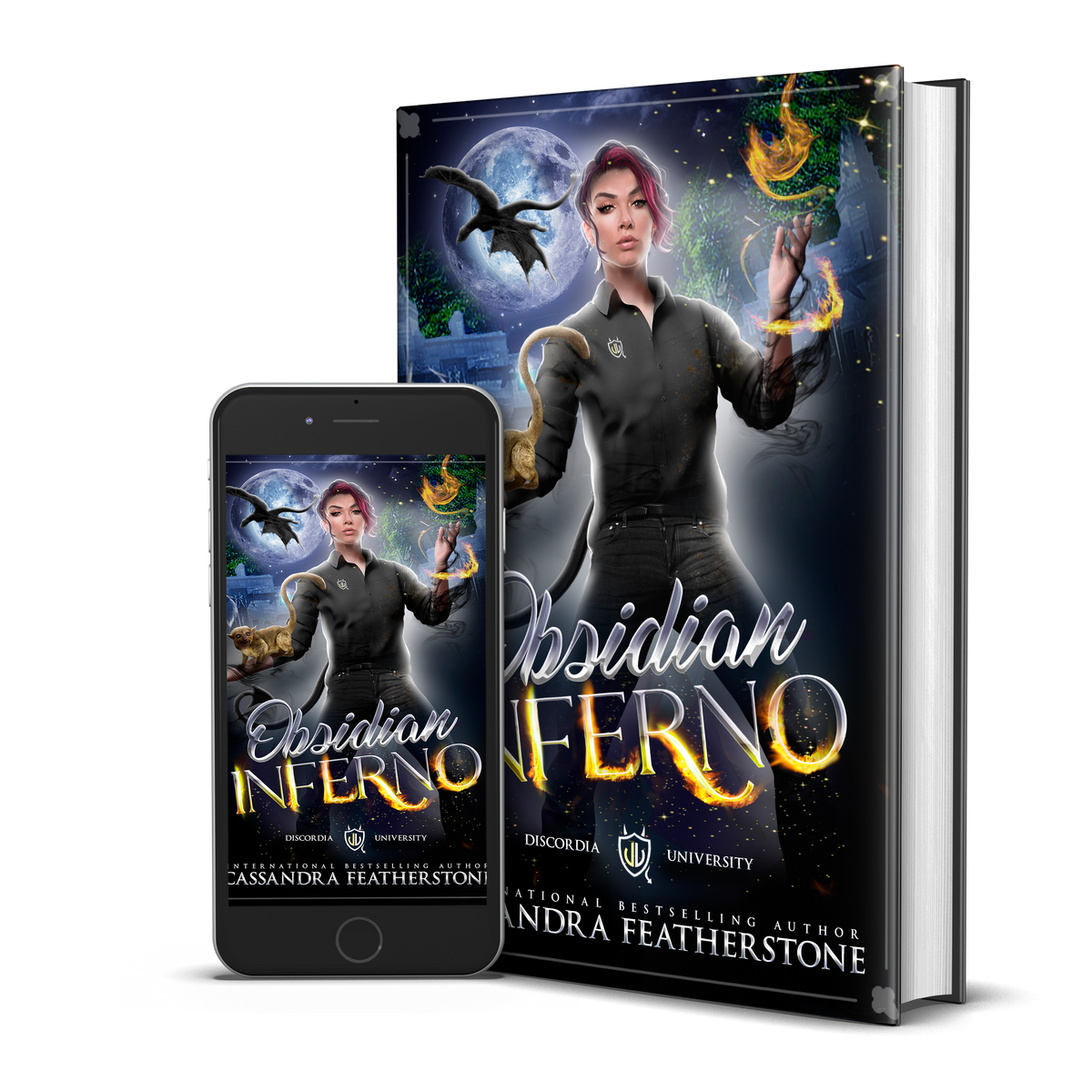 Preorder- Obsidian Inferno (Discordia University Book Four)
