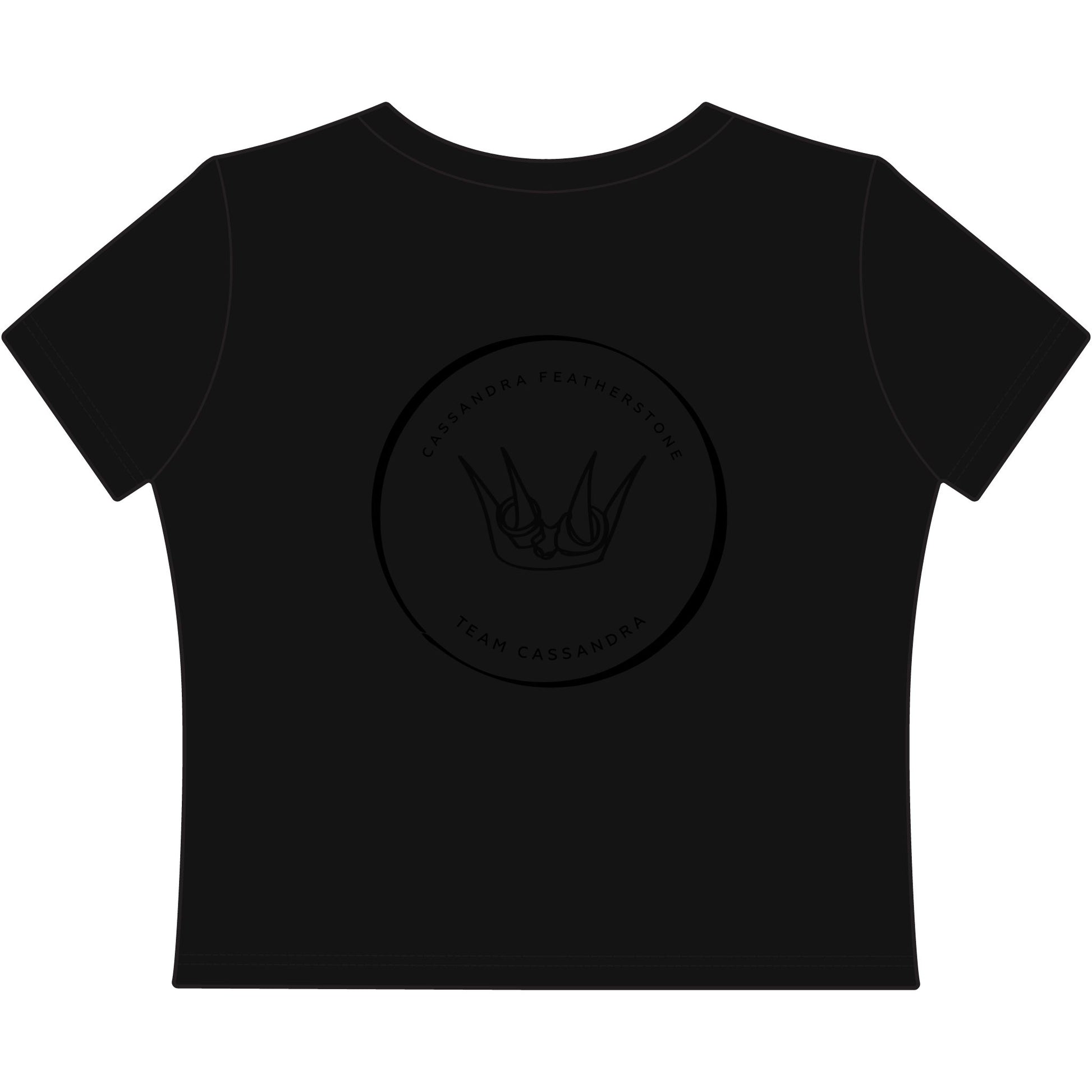 Feral for Fitz Khan Women's Baby Tee