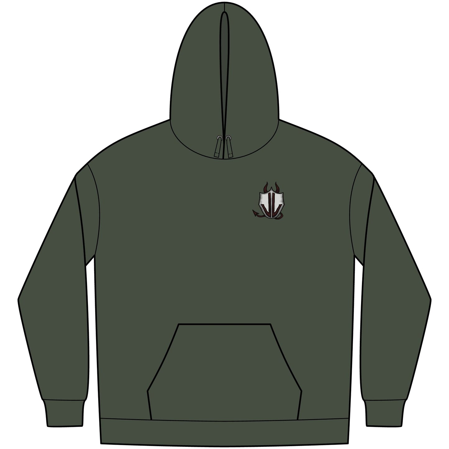 Cassandra Featherstone x Marmi Dottie DU Men's Fleece Hoodie