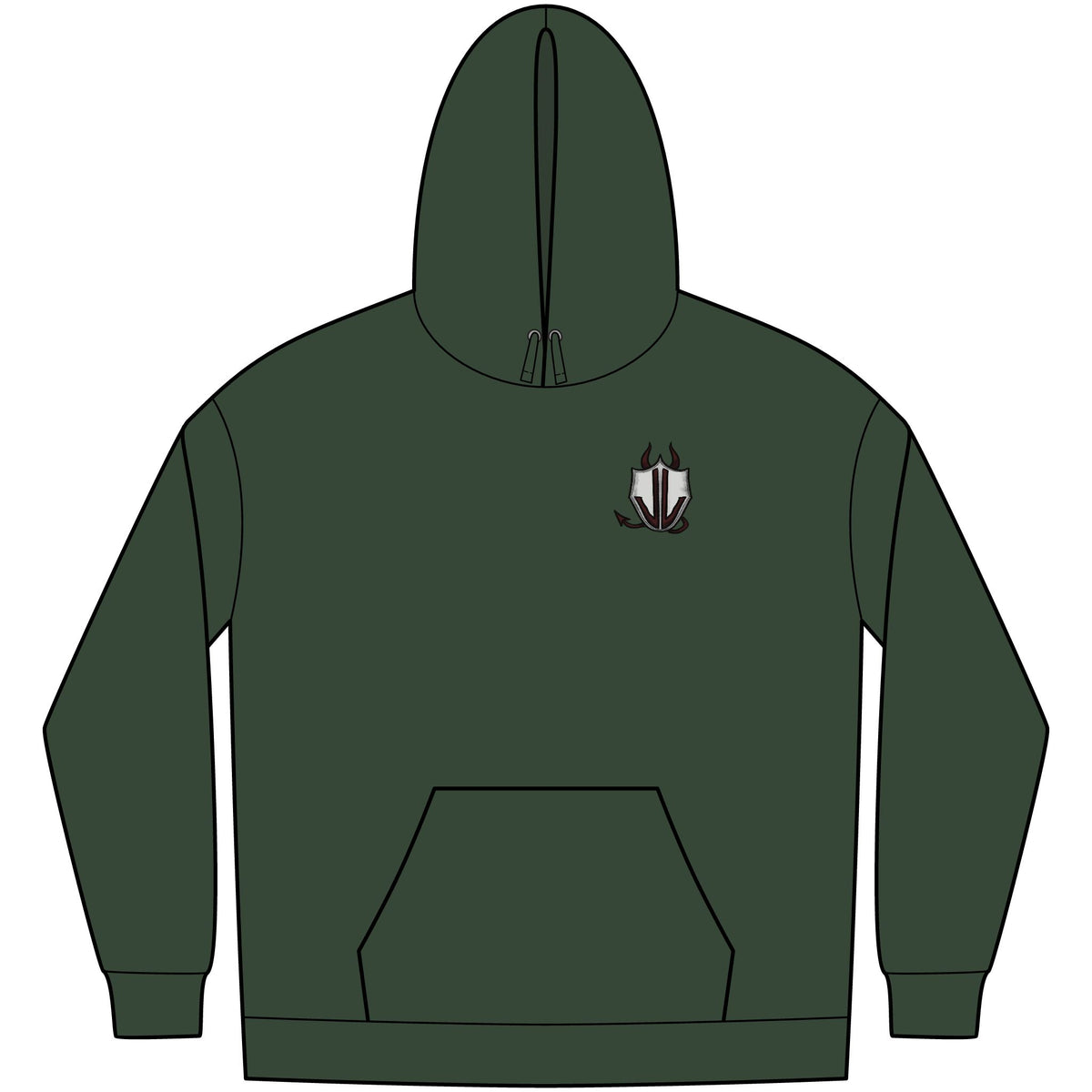 Cassandra Featherstone x Marmi Dottie DU Men's Fleece Hoodie