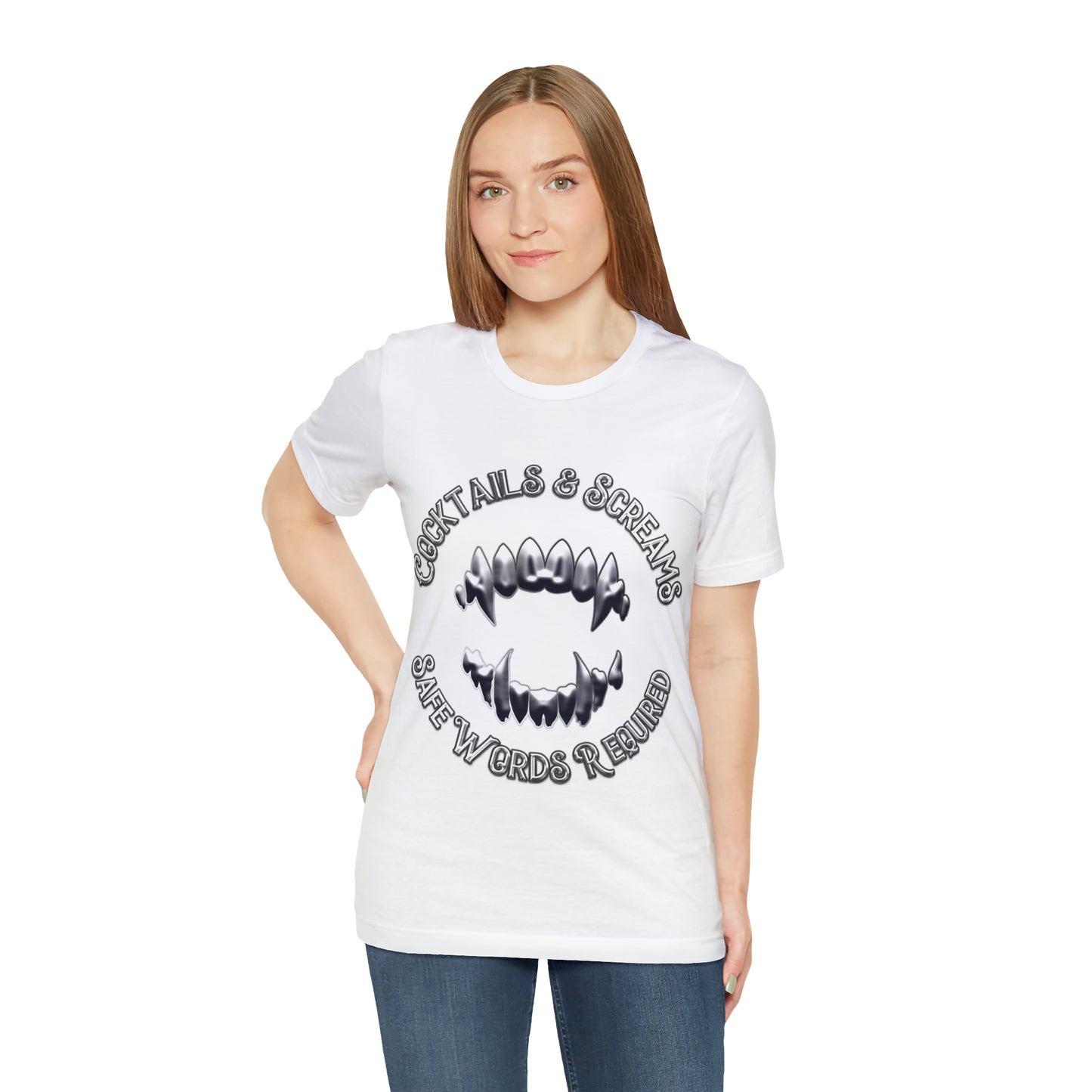 Cocktails & Screams Unisex Jersey Short Sleeve Tee