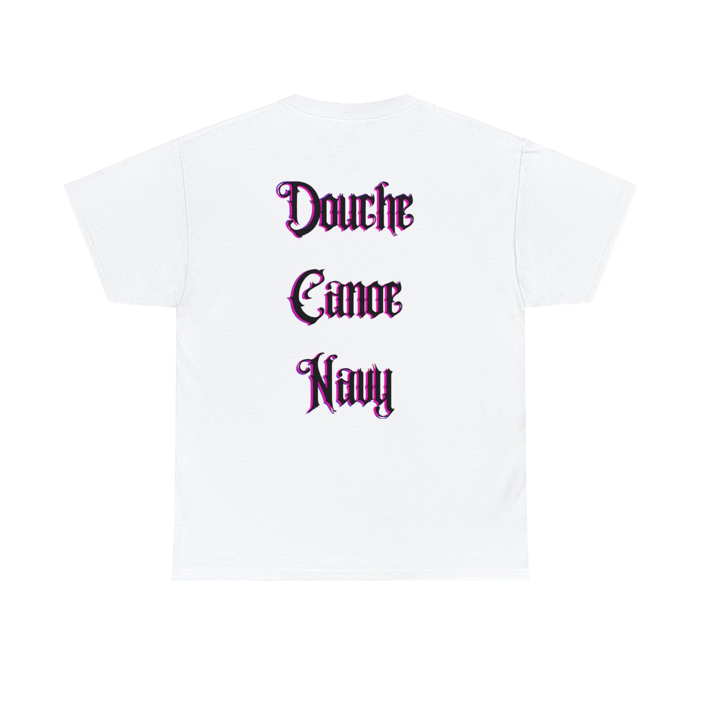 Douche Canoe Navy Unisex Heavy Cotton Tee