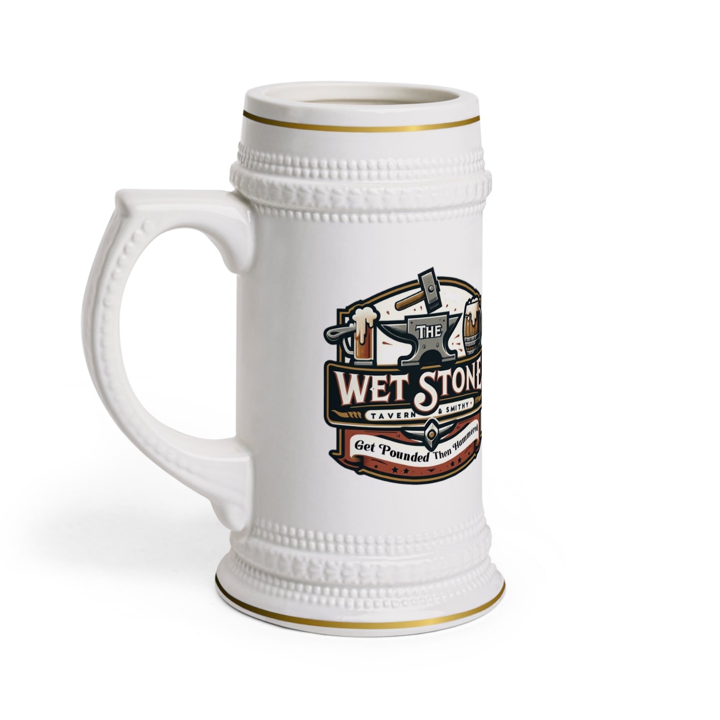 The Wet Stone Beer Stein Mug