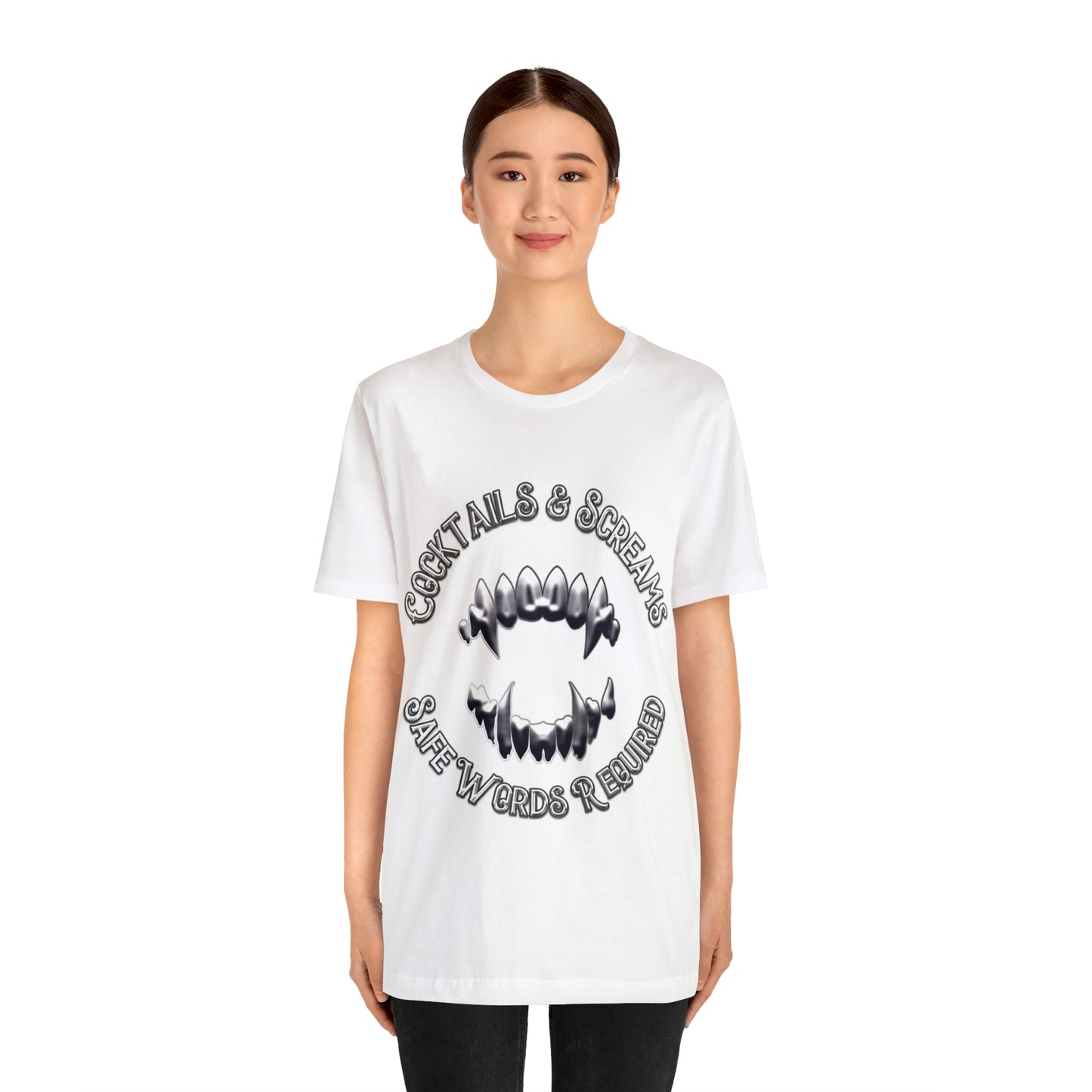 Cocktails & Screams Unisex Jersey Short Sleeve Tee