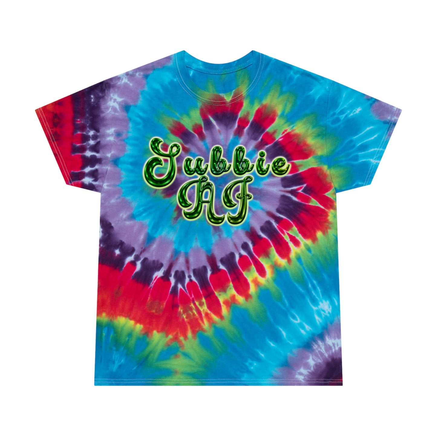 Chess' Subbie AF Tie-Dye Tee, Spiral