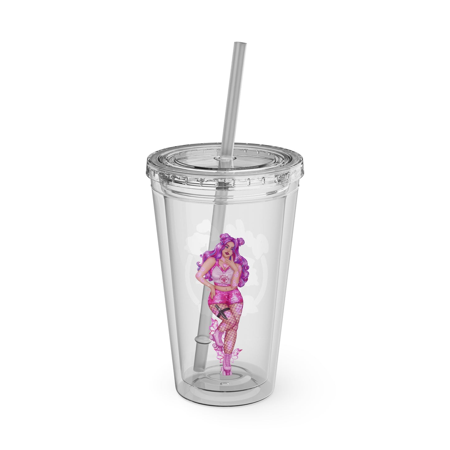 Cassandra Featherstone x Artsiidaisy 'Rogue' (Faetal Attraction) Suave Acrylic Cup