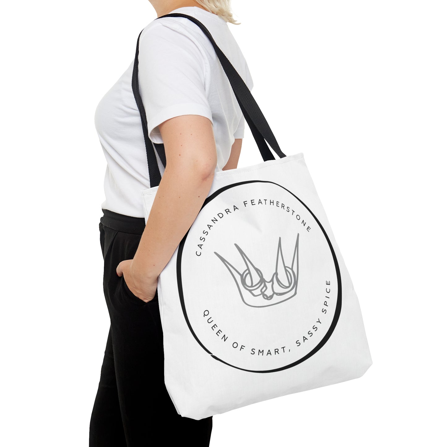 Cassandra Featherstone Logo Tote