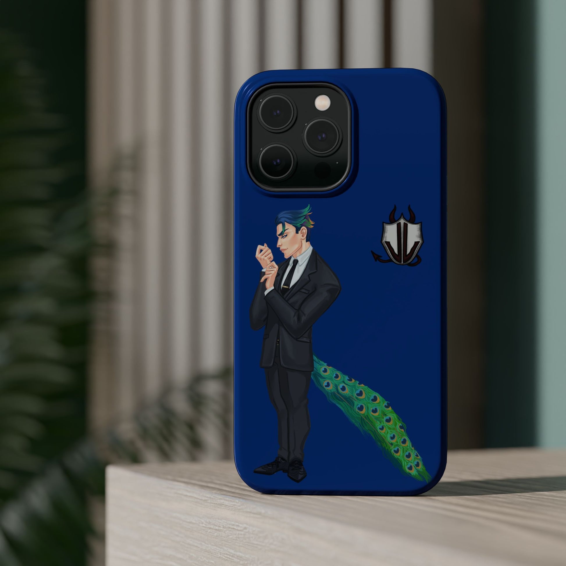 Cassandra Featherstone x Phantom Dame "Anton" MagSafe Tough Cases When aesthetics meet function, the MagSafe case is born. Equipped with a dual-layer polycarbonate layer, the MagSafe case delivers impeccable protection thanks to its durable, flexible, imp