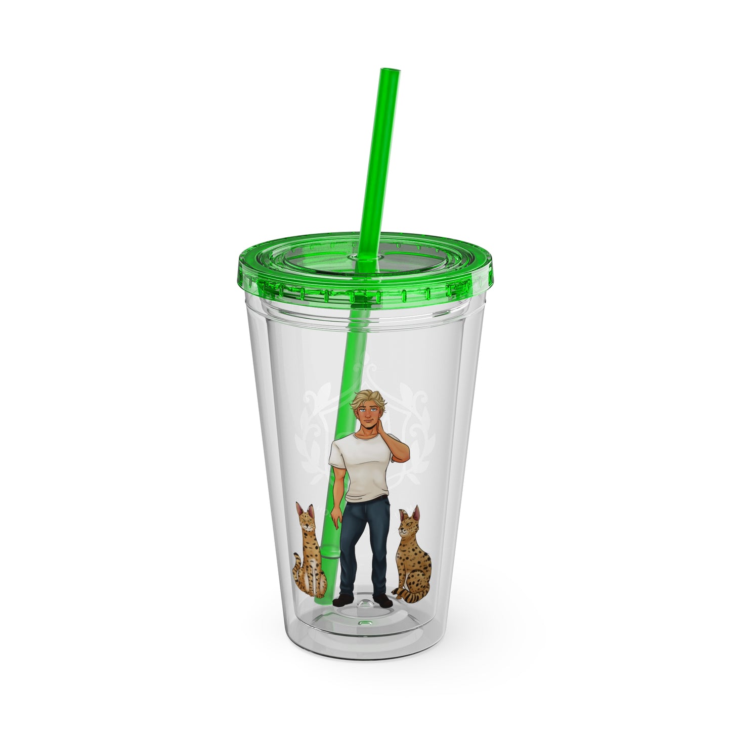 Cassandra Featherstone x Honeyy.Fae 'Wolfie' Suave Acrylic Cup