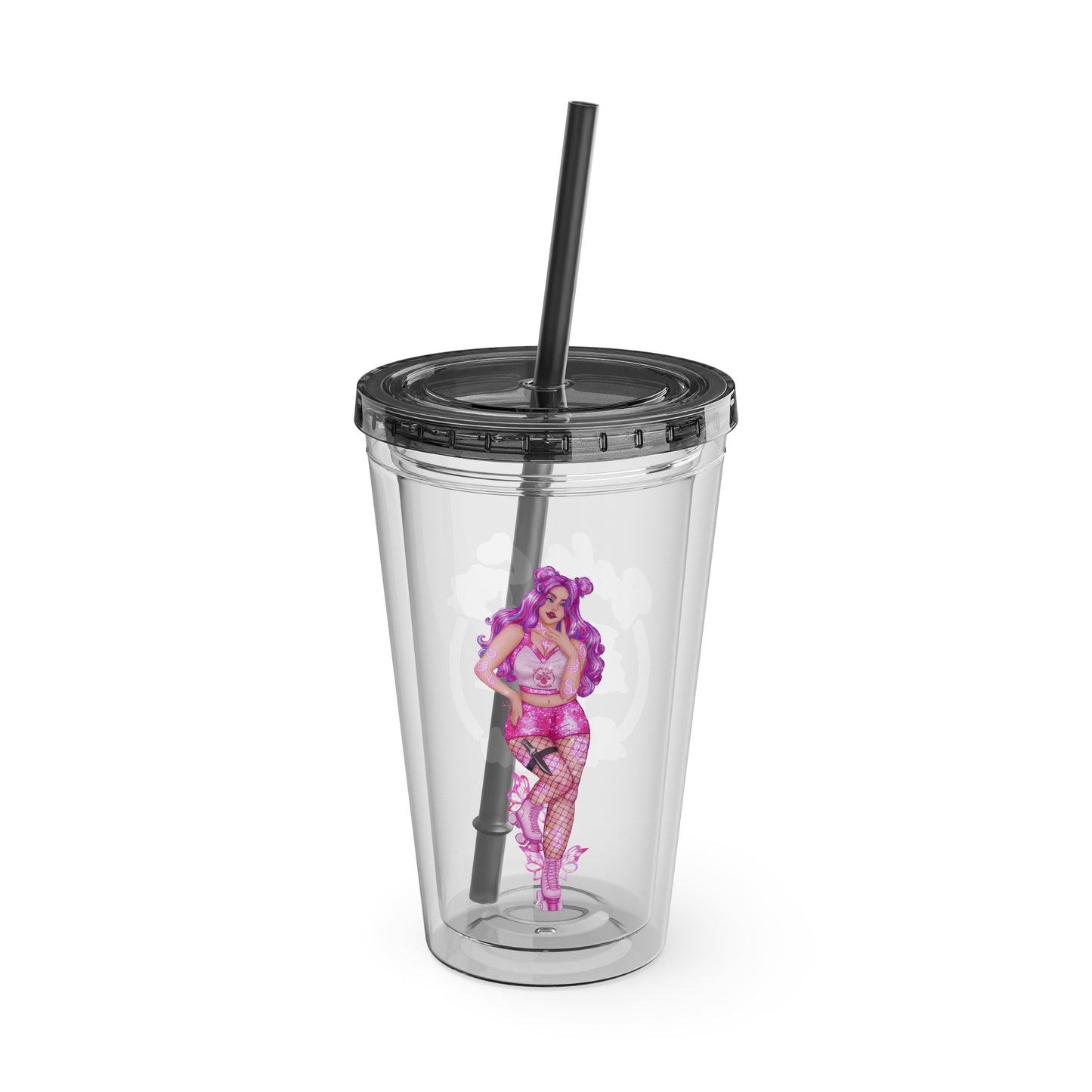 Cassandra Featherstone x Artsiidaisy 'Rogue' (Faetal Attraction) Suave Acrylic Cup