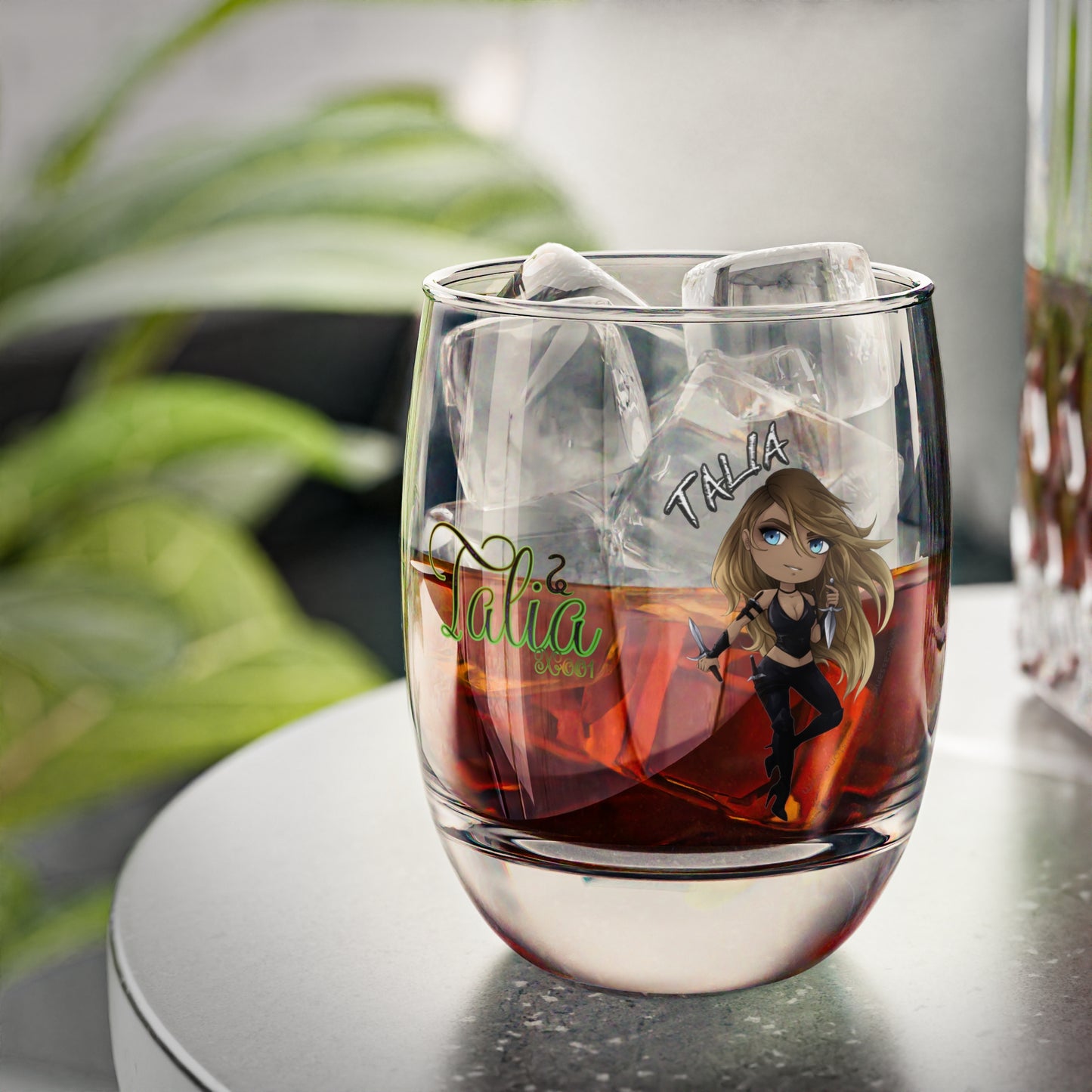 Cassandra Featherstone x Krisseymage 'Talia' Stemless Glass