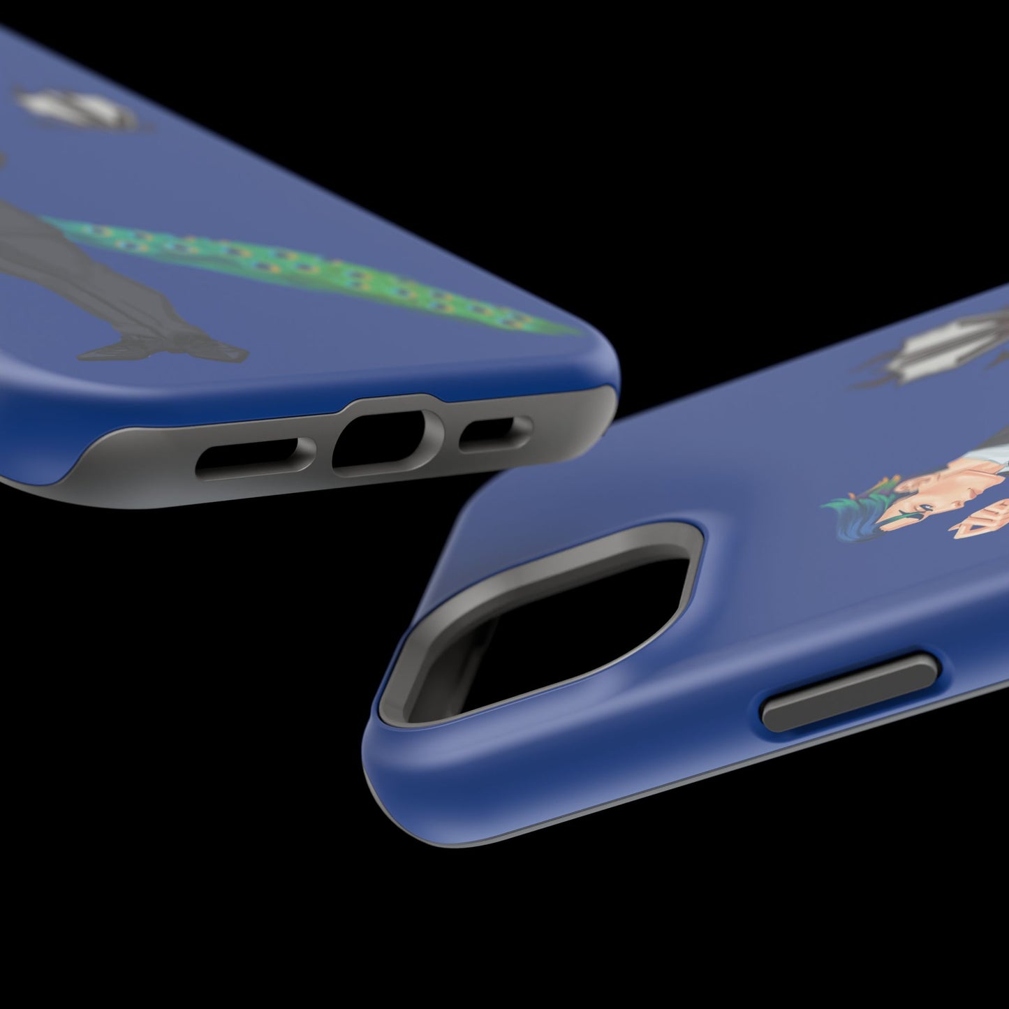 Cassandra Featherstone x Phantom Dame "Anton" MagSafe Tough Cases When aesthetics meet function, the MagSafe case is born. Equipped with a dual-layer polycarbonate layer, the MagSafe case delivers impeccable protection thanks to its durable, flexible, imp