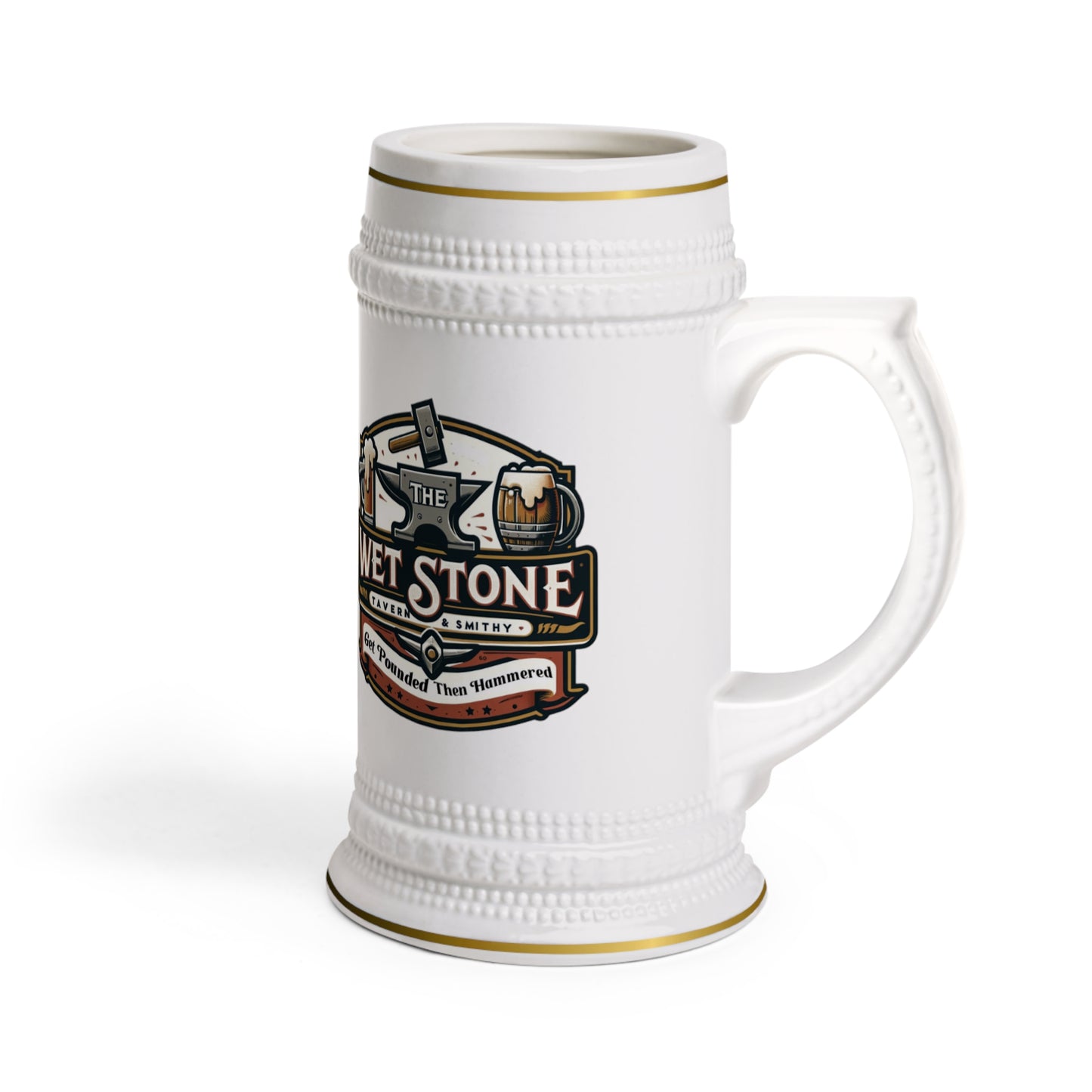 The Wet Stone Beer Stein Mug