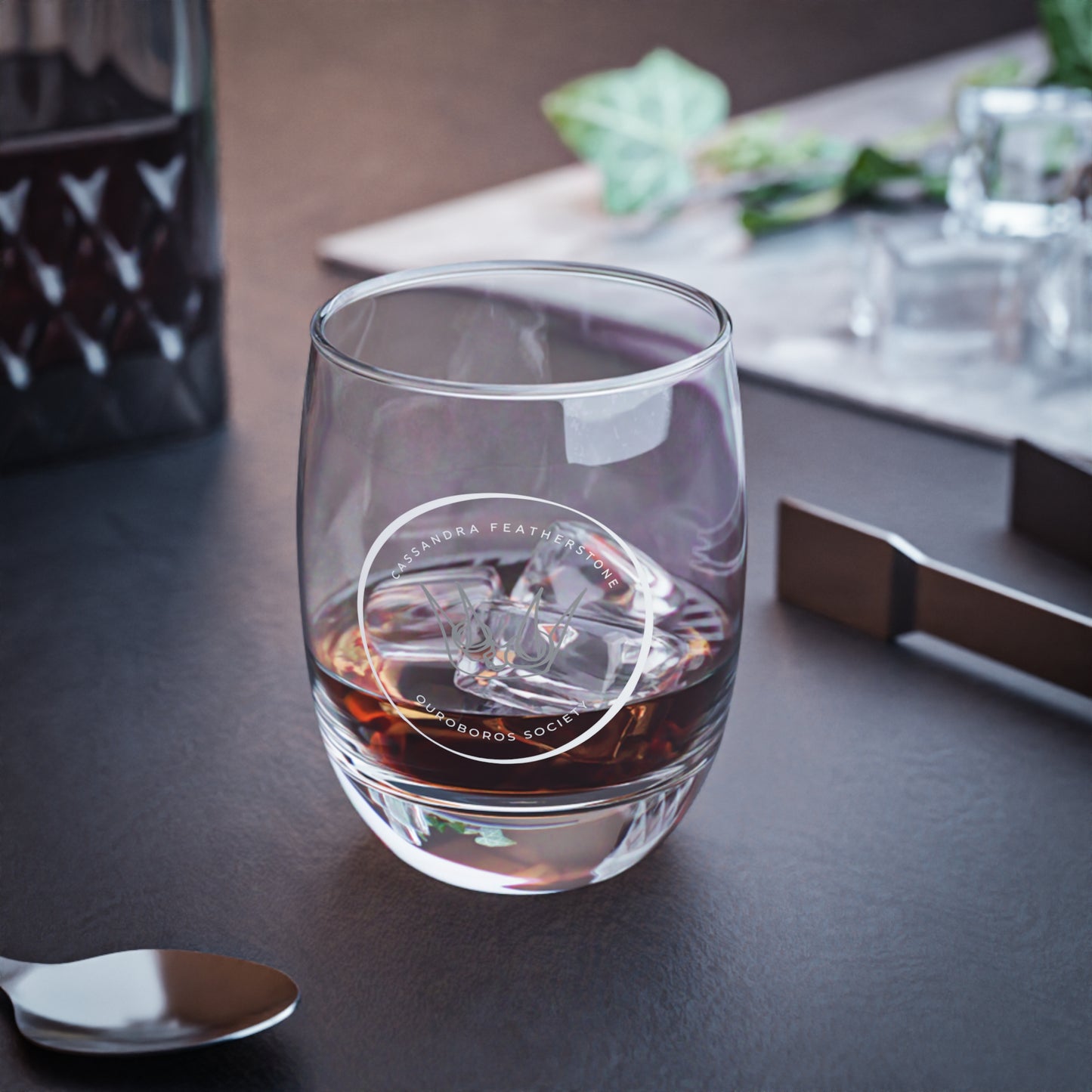 Ouroboros Society Stemless Glass