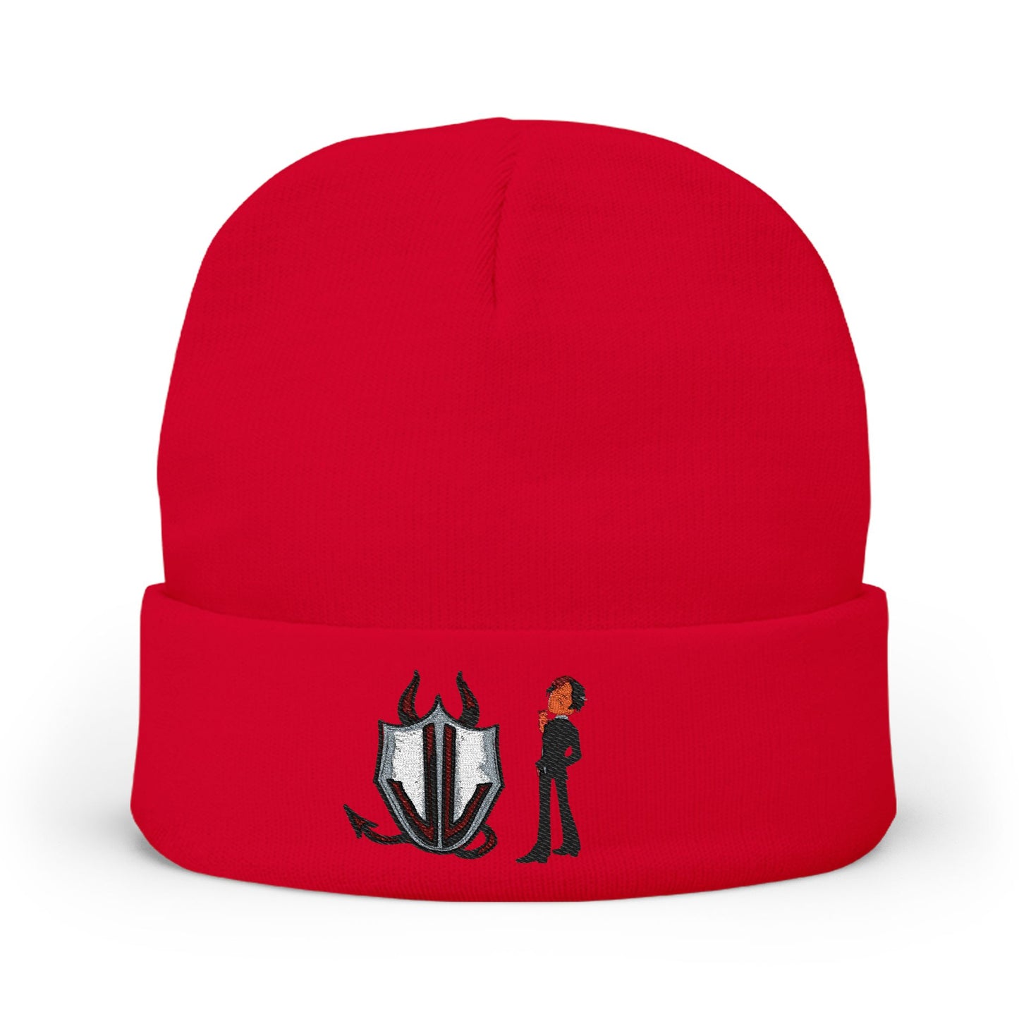 'KitKat' Cassandra Featherstone x Phantom Dame Knit Beanie (Embroidery)