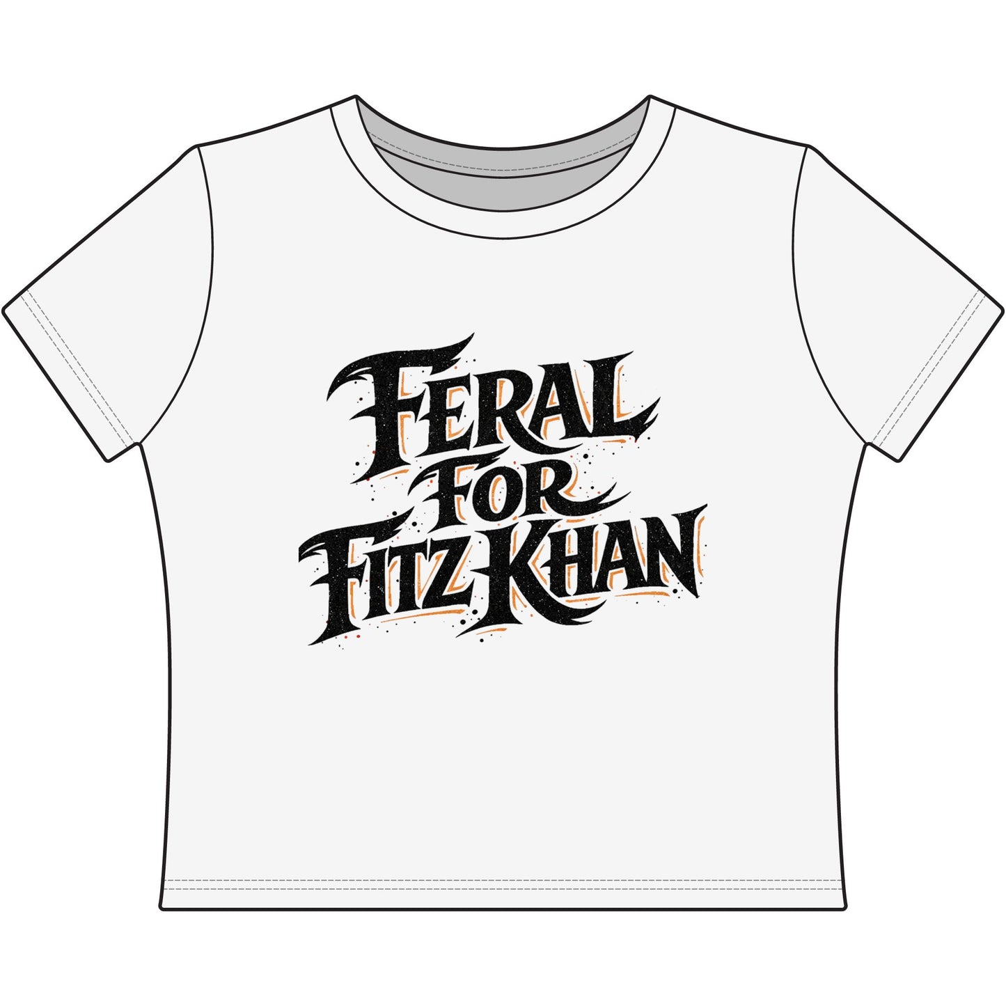 Feral for Fitz AAC Women's Baby Tee