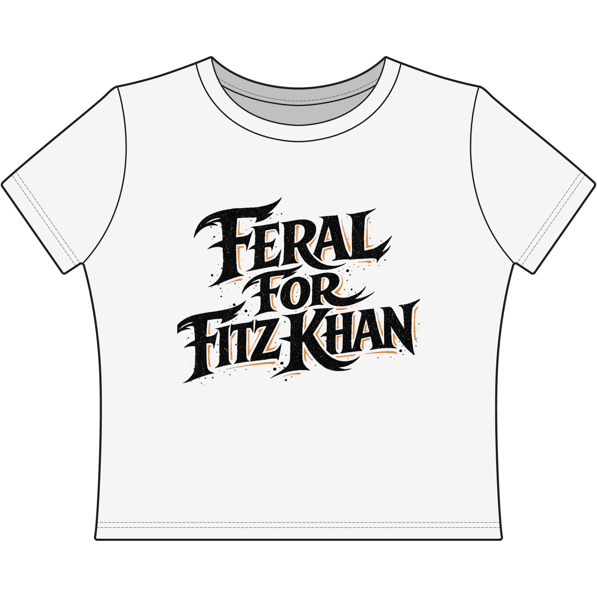 Feral for Fitz AAC Women's Baby Tee