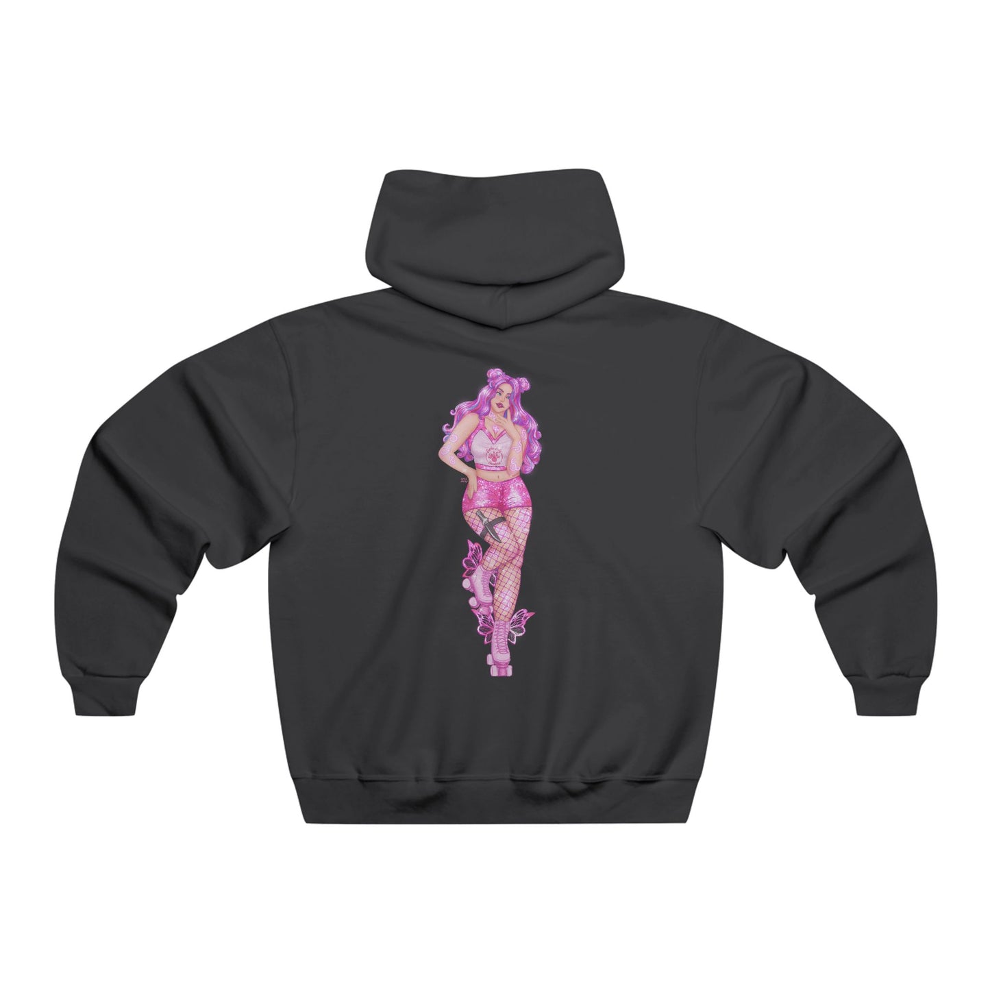 Rainbow Smite 'Rogue' (Cassandra Featherstone x Artsiidaisy) Hooded Sweatshirt